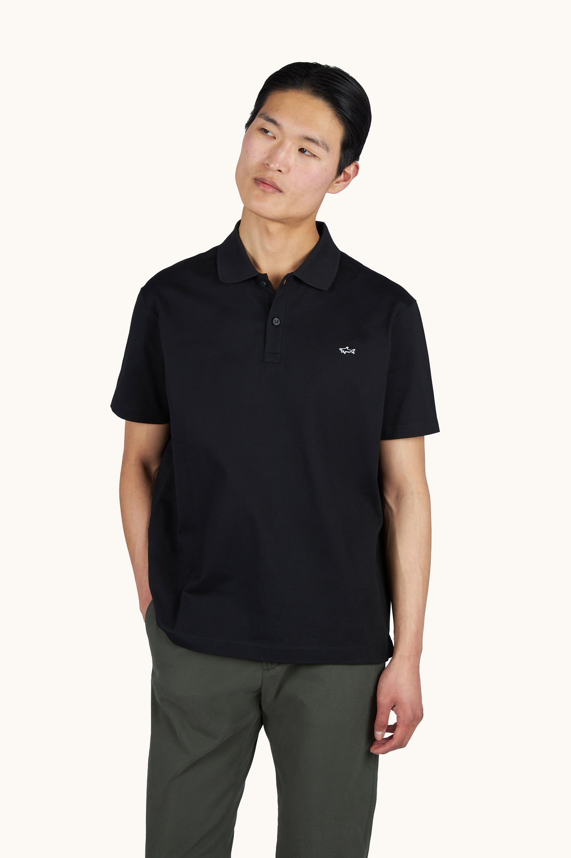Double Piqu&eacute; cotton polo image number 0