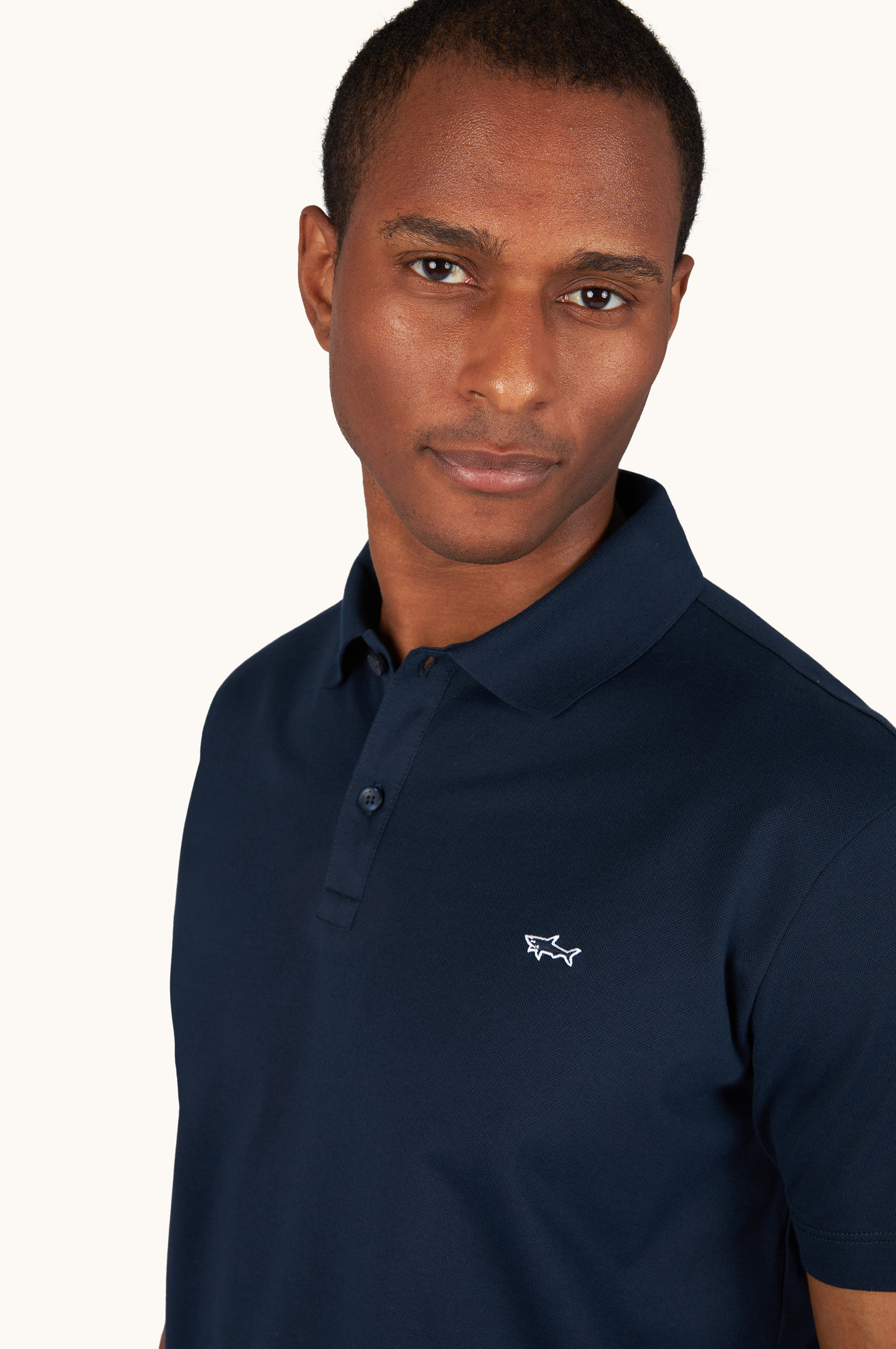 Polo en coton Double Piqu&eacute; image number 4
