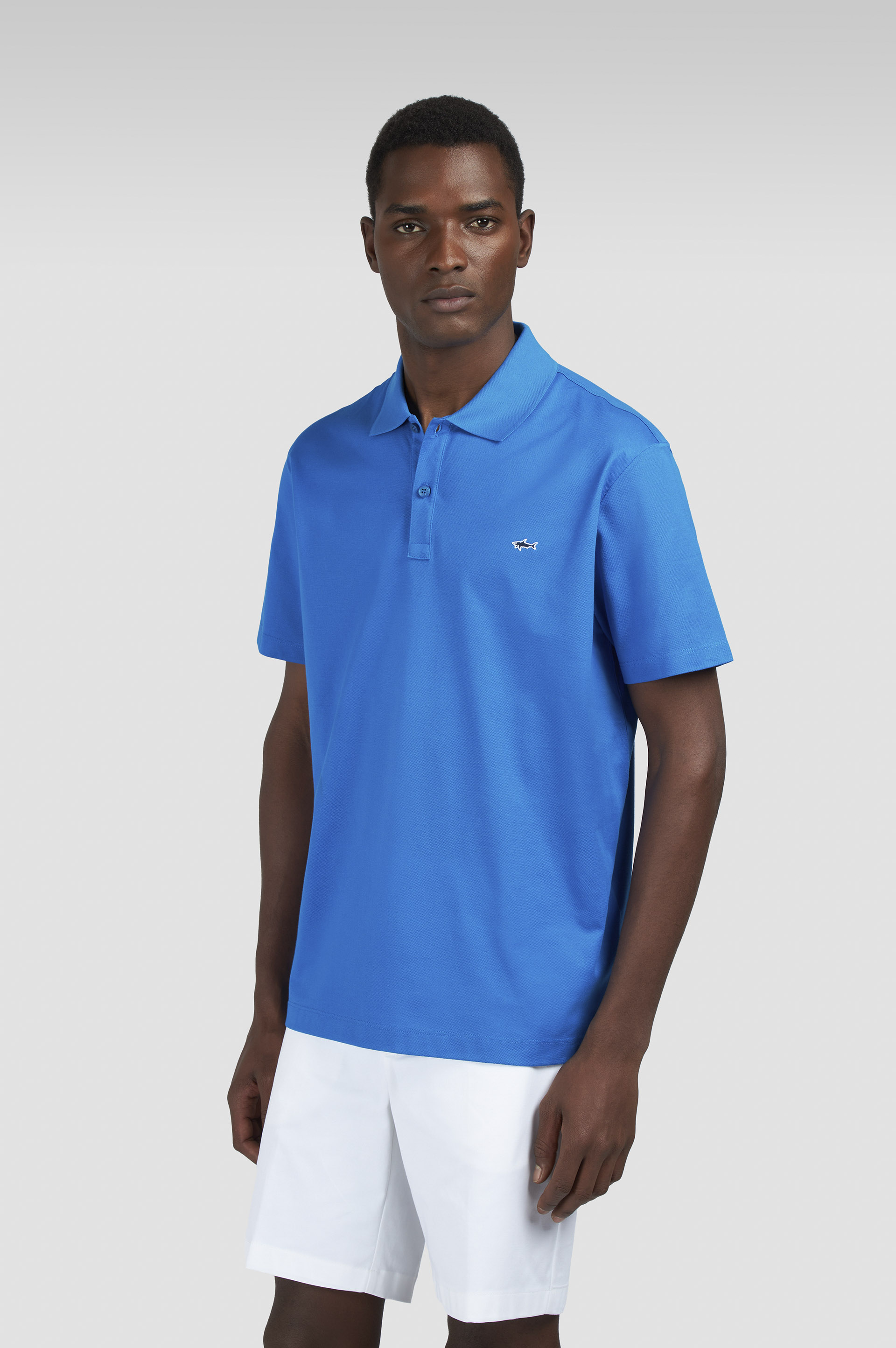 Double Piqu&eacute; cotton polo image number 0
