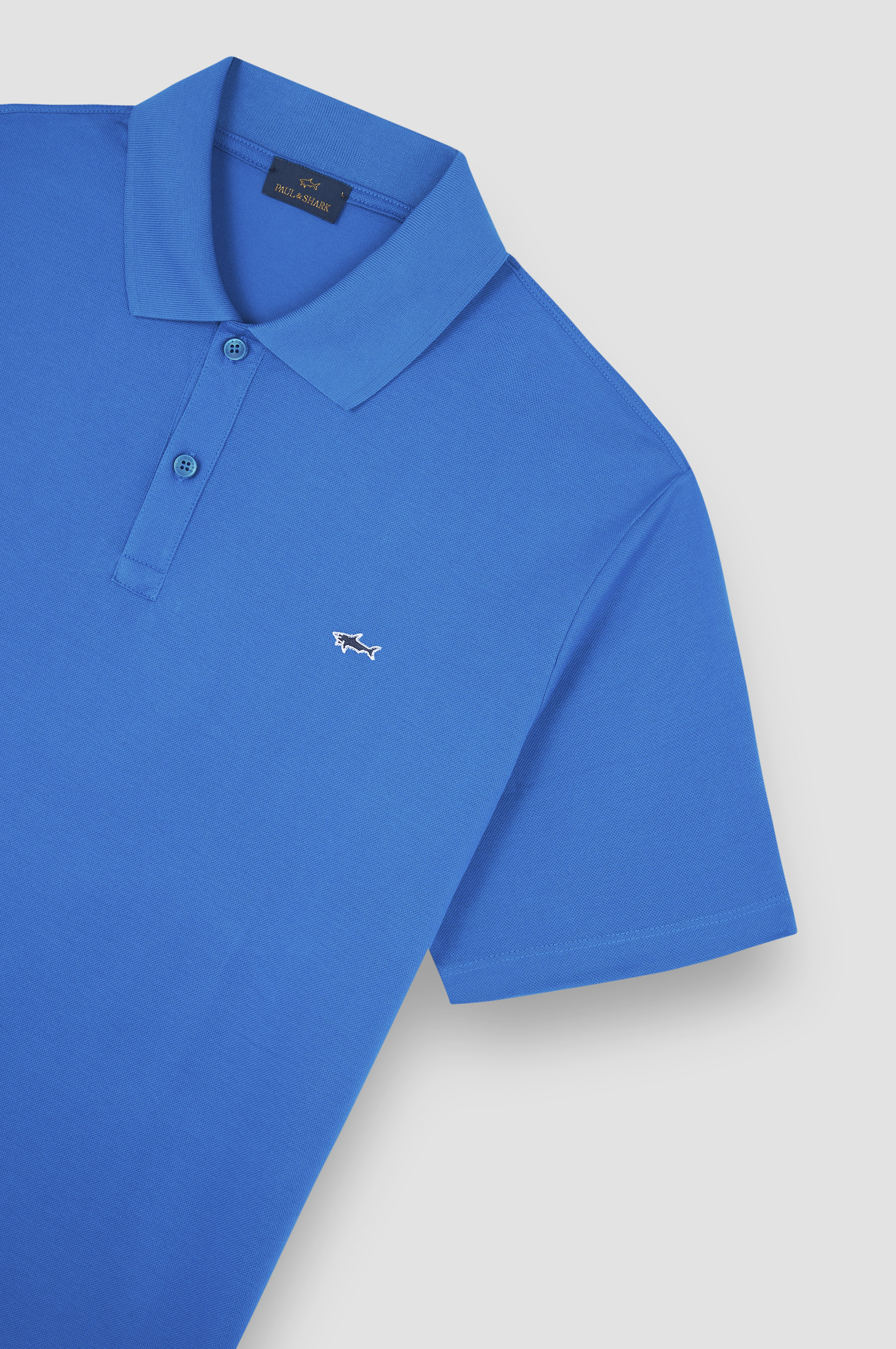 Double Piqu&eacute; cotton polo image number 5