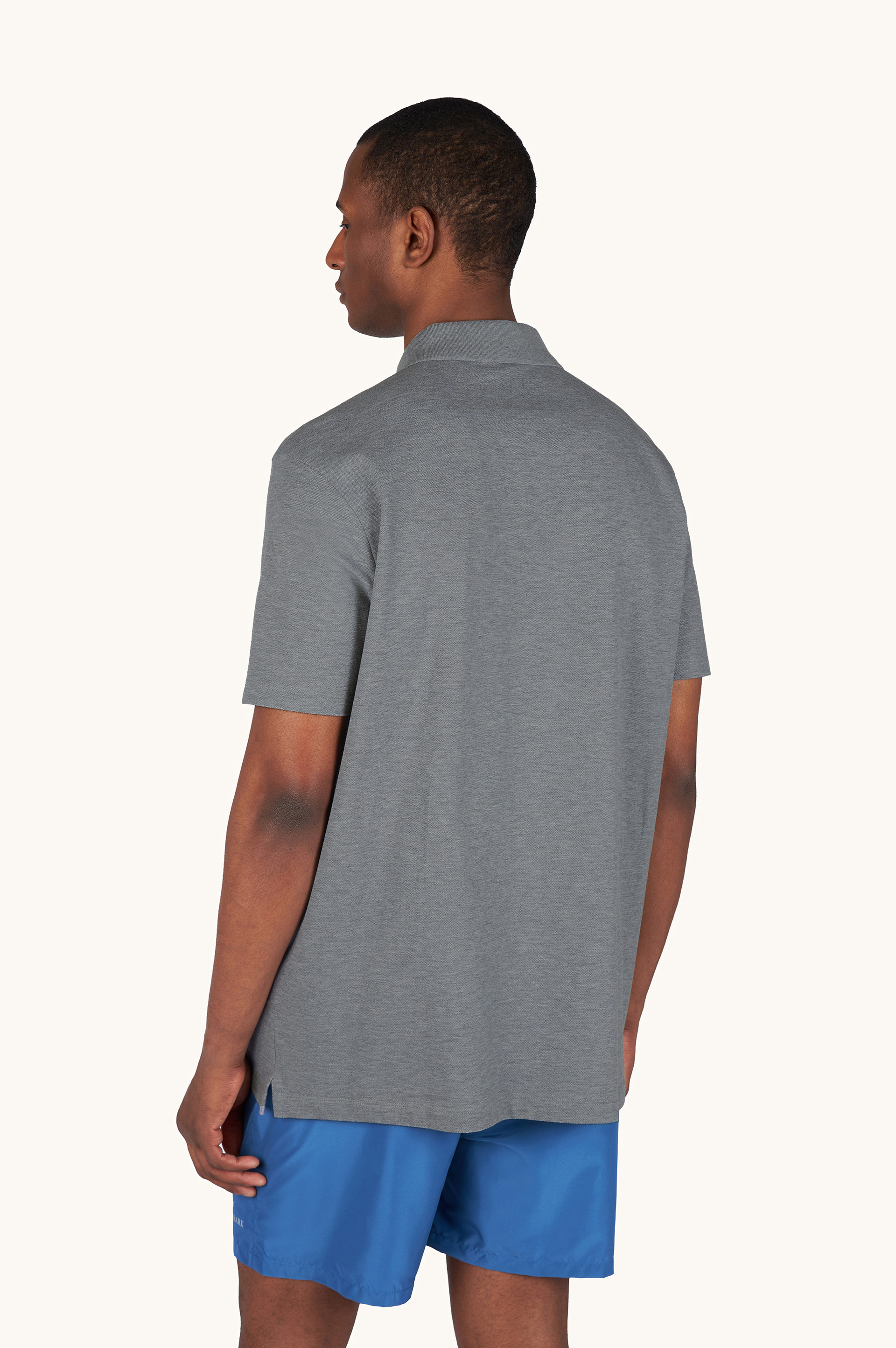 Double Piqu&eacute; cotton polo image number 3