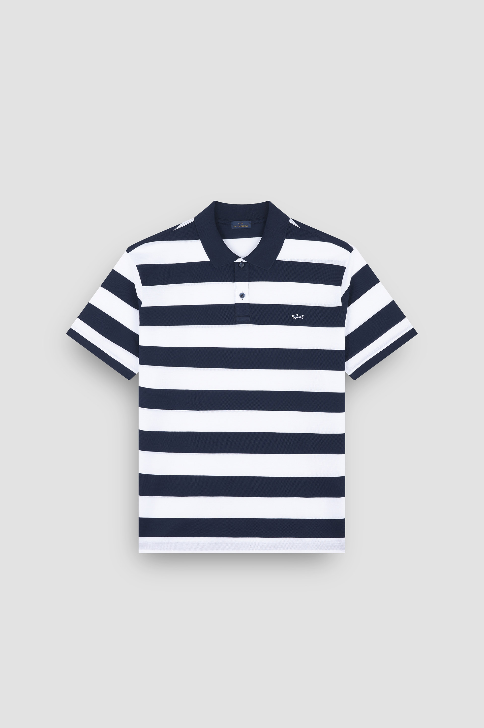 Double Piqué cotton polo image number 1 Double Piqué cotton polo image number 1