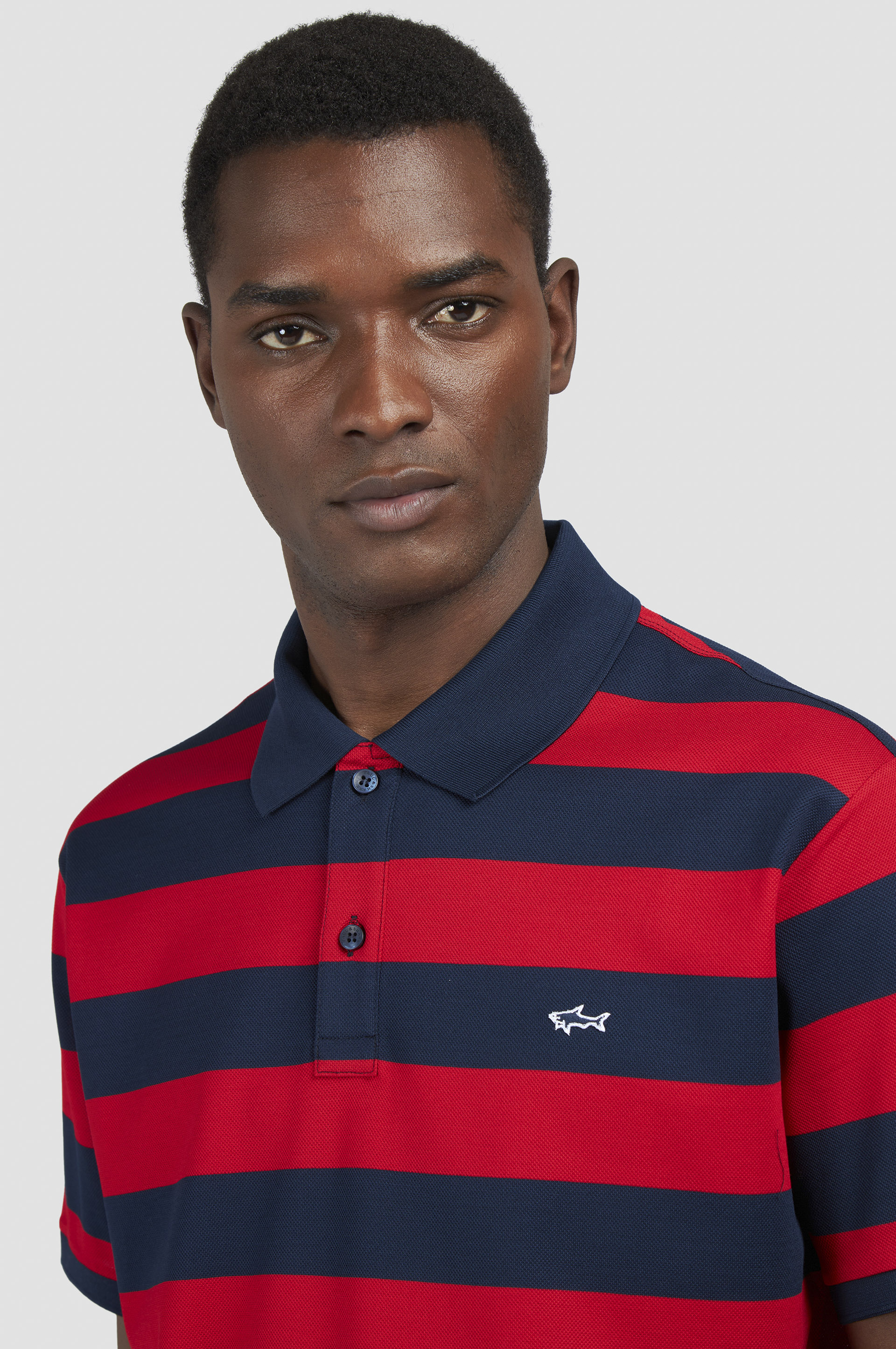 Double Piqu&eacute; cotton polo image number 4