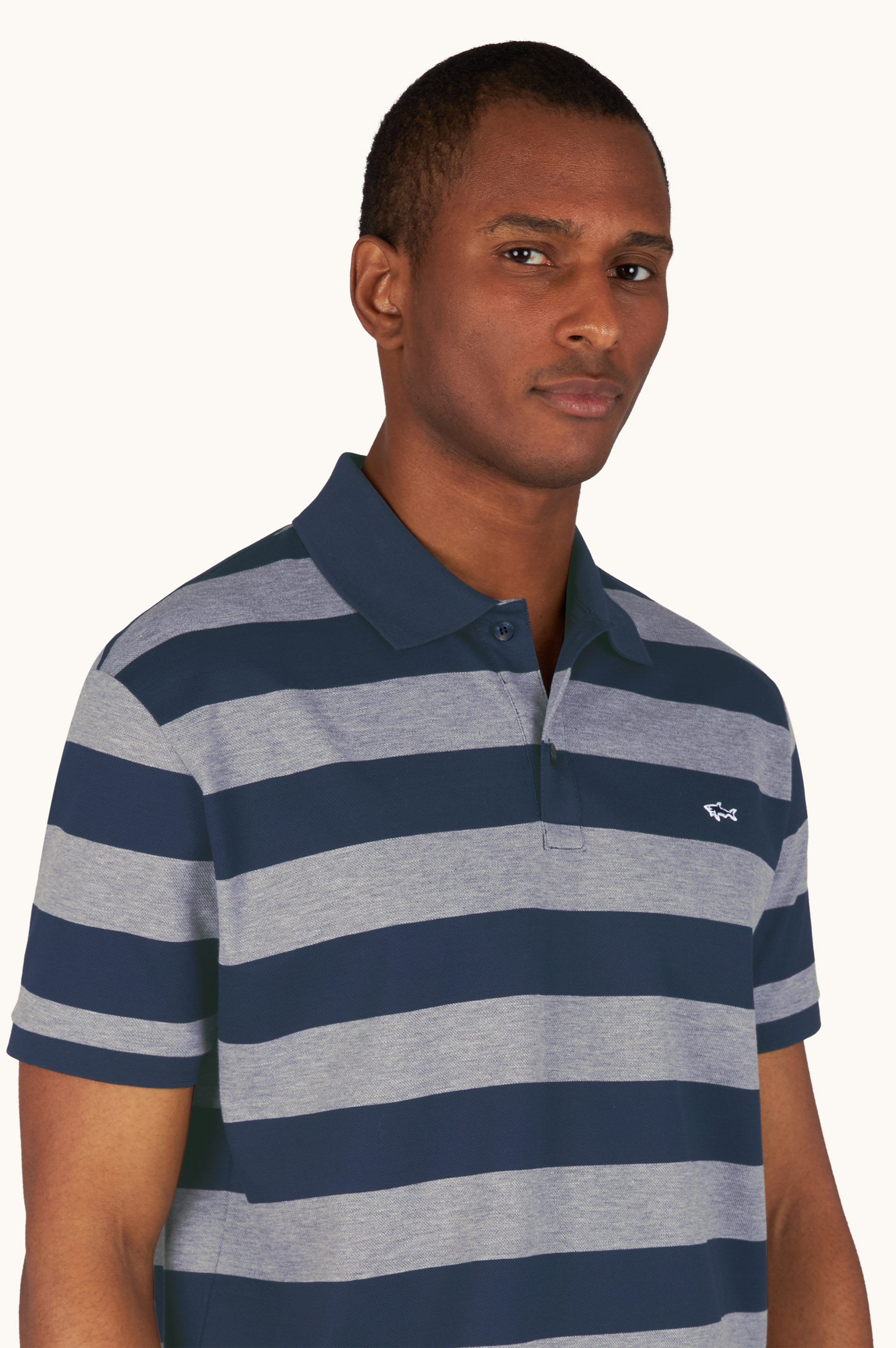 Double Piqu&eacute; cotton polo image number 4