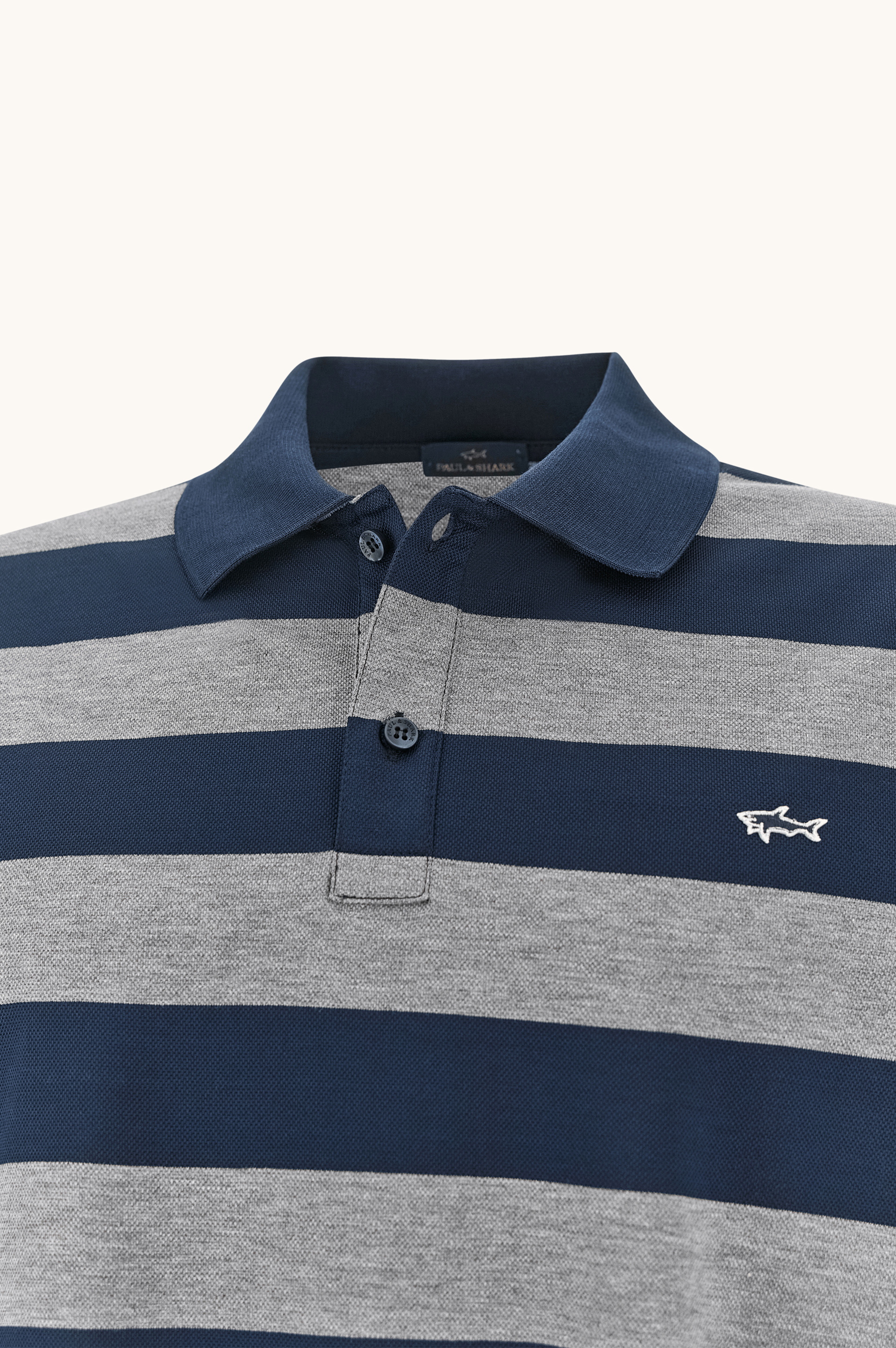 Double Piqu&eacute; cotton polo image number 5