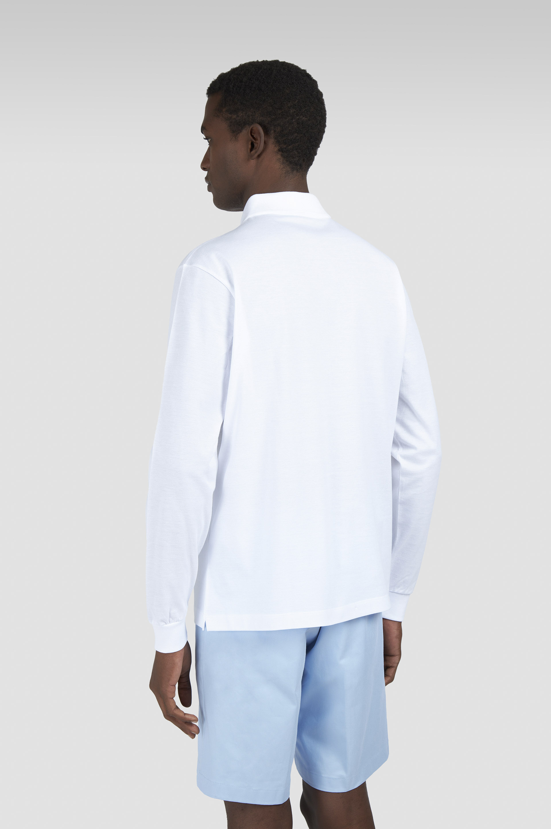 Polo in cotone Double piqué image number 3