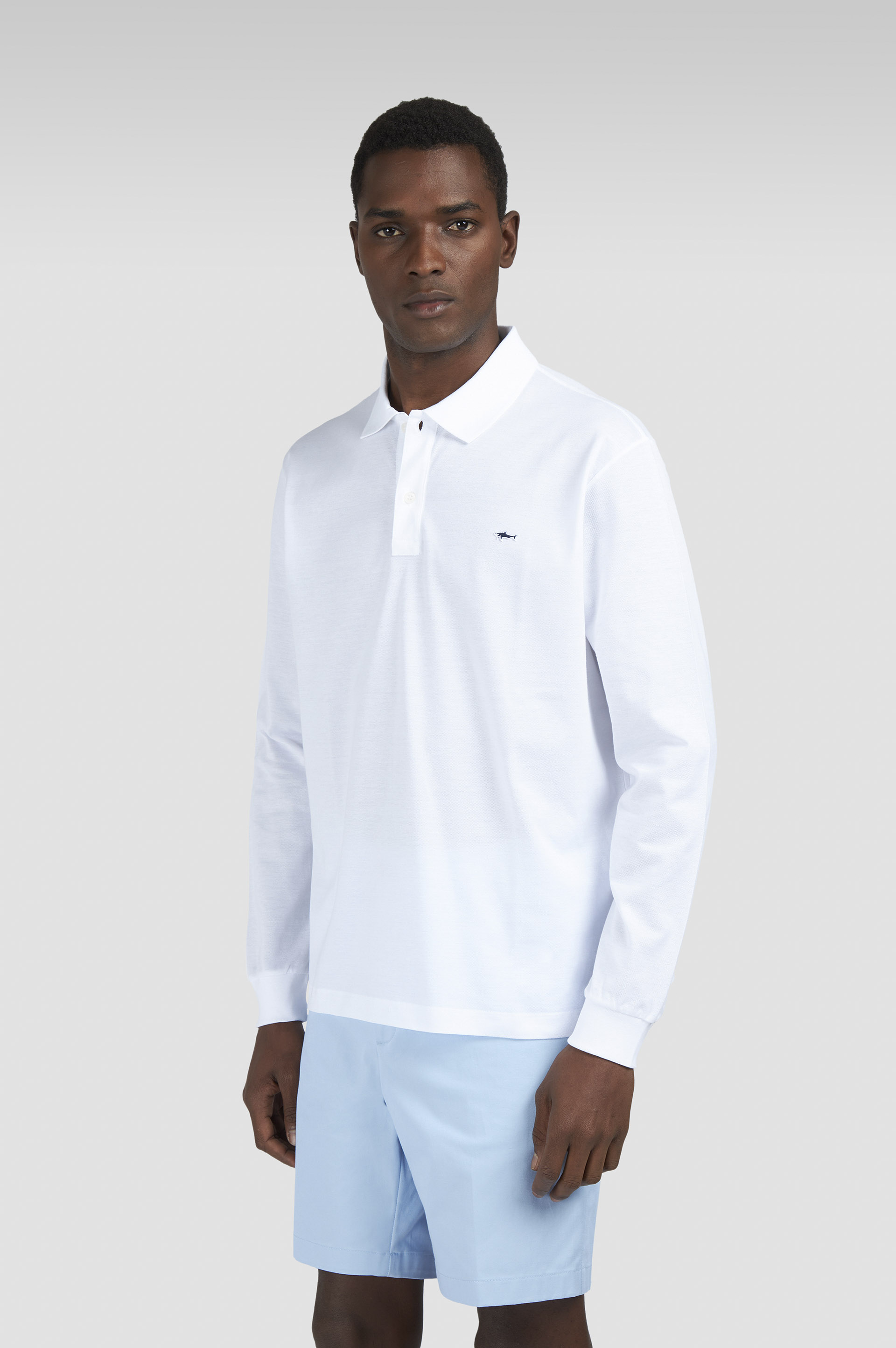 Polo in cotone Double piqué image number 0