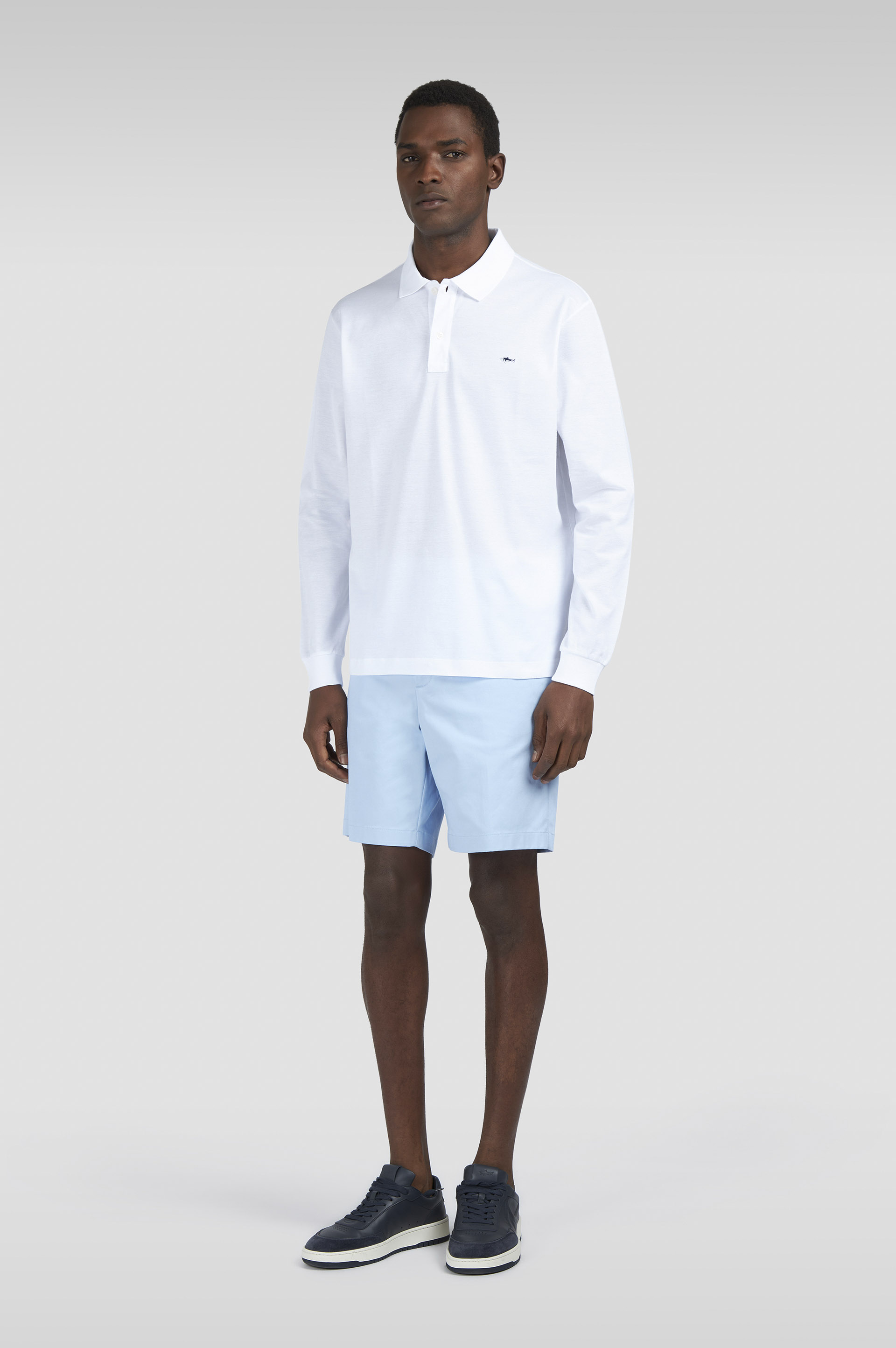 Polo in cotone Double piqué image number 2