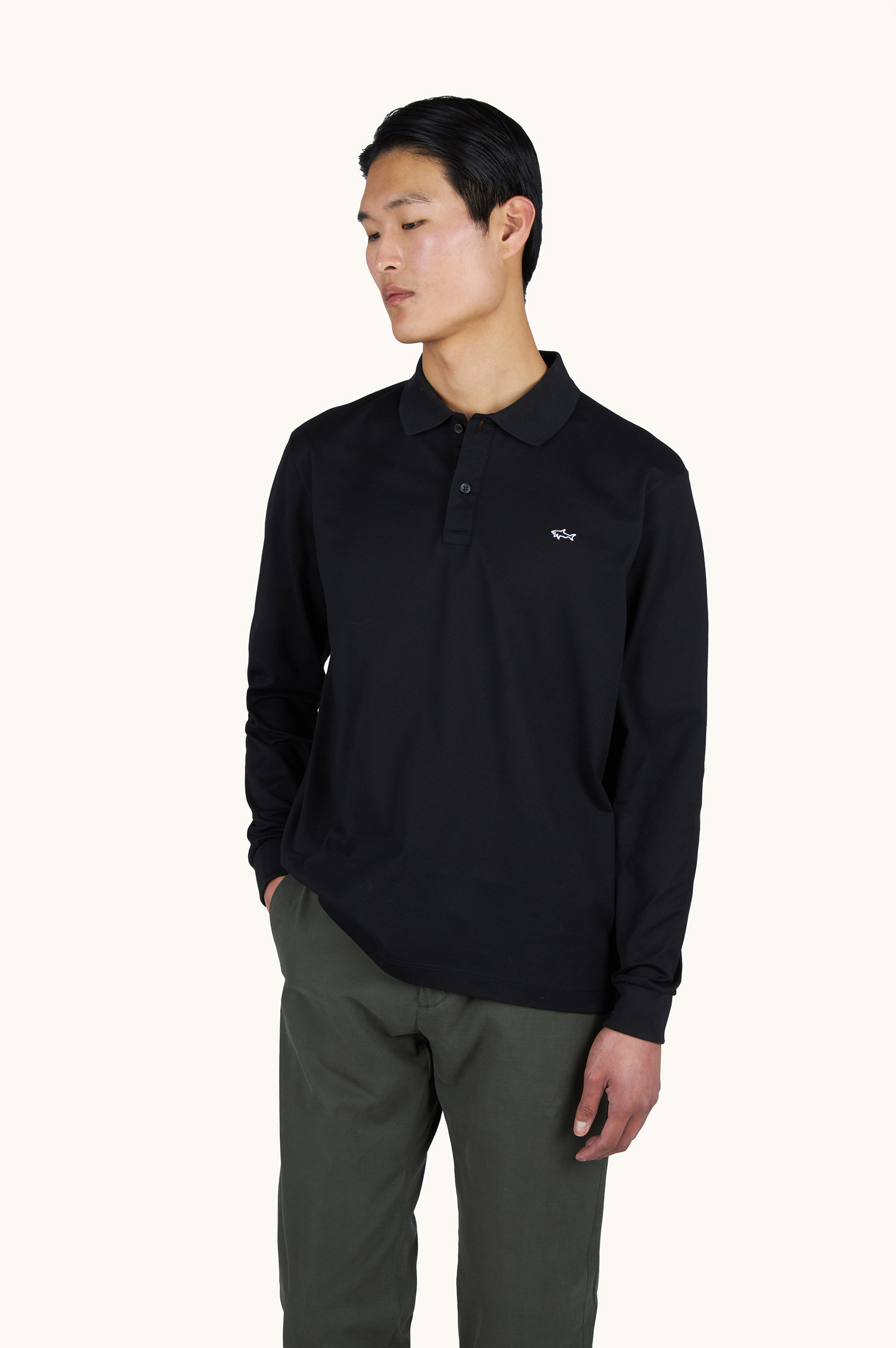 Double Piqu&eacute; cotton polo image number 0