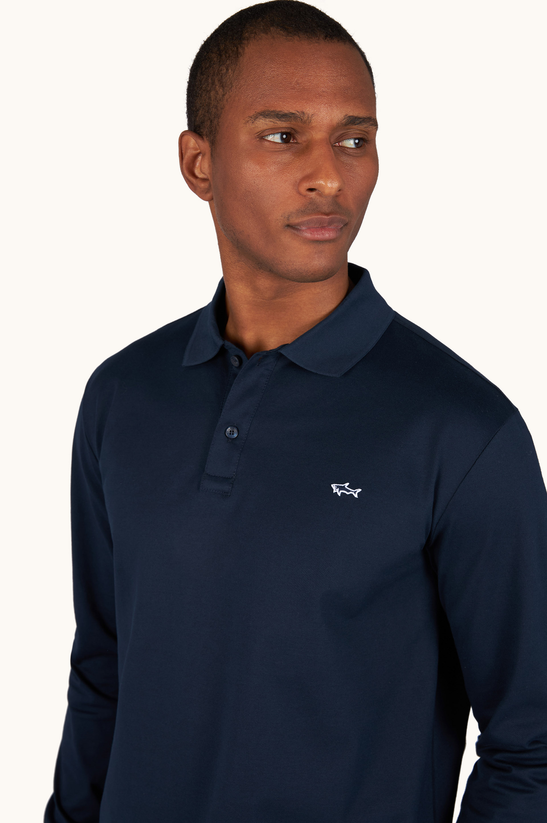 Double Piqu&eacute; cotton polo image number 4