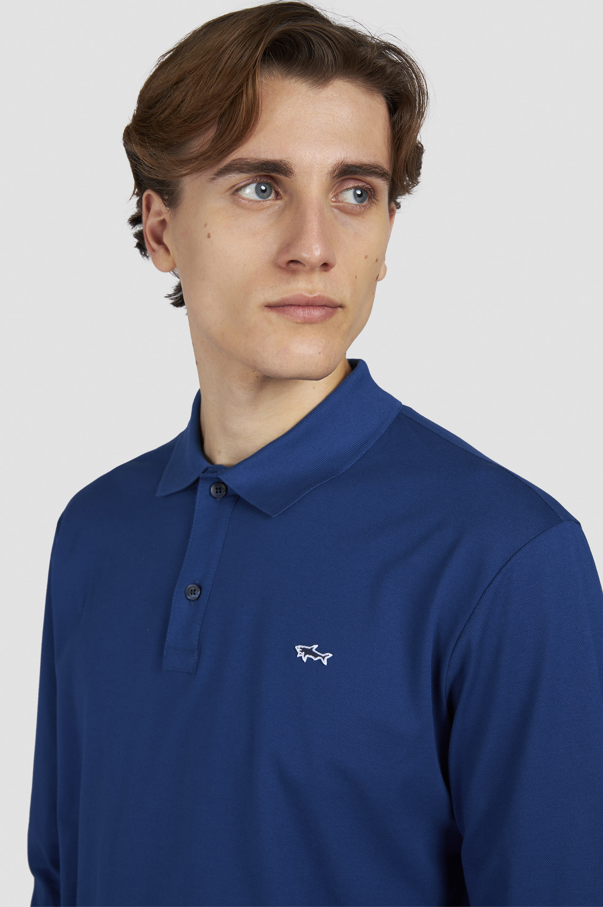 Double Piqu&eacute; cotton polo image number 4