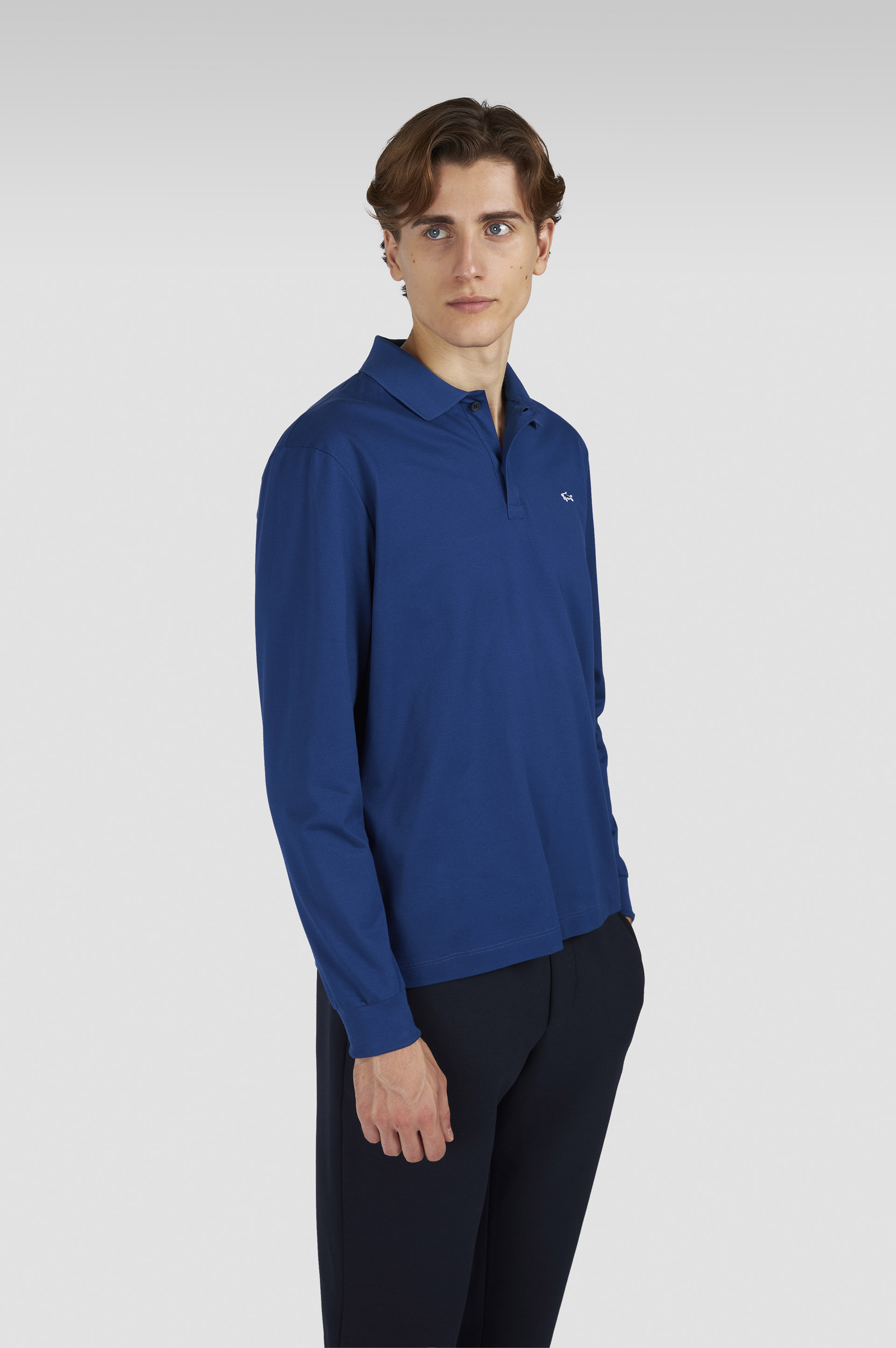 Double Piqu&eacute; cotton polo image number 0