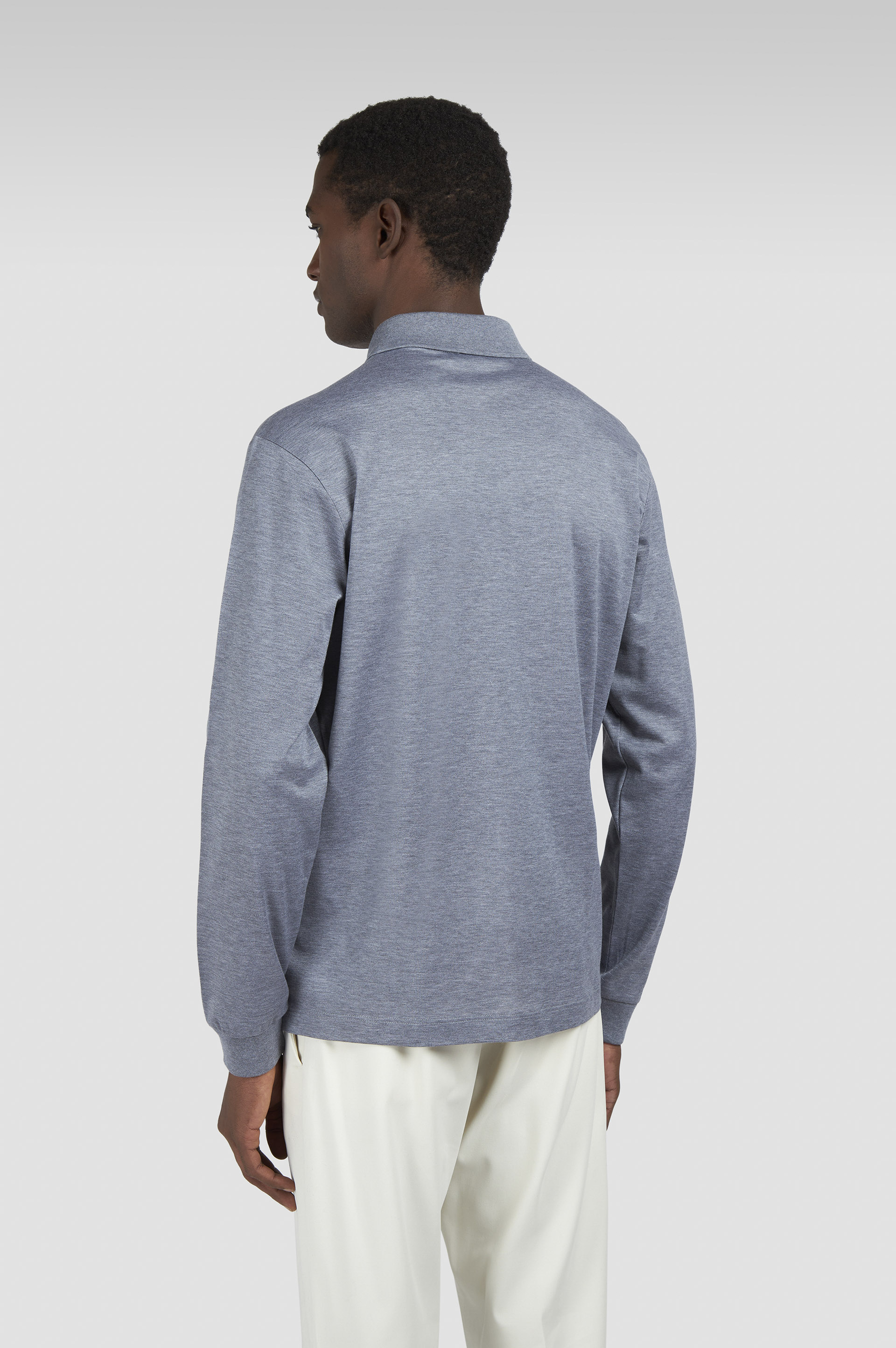 Double Piqué cotton polo image number 3