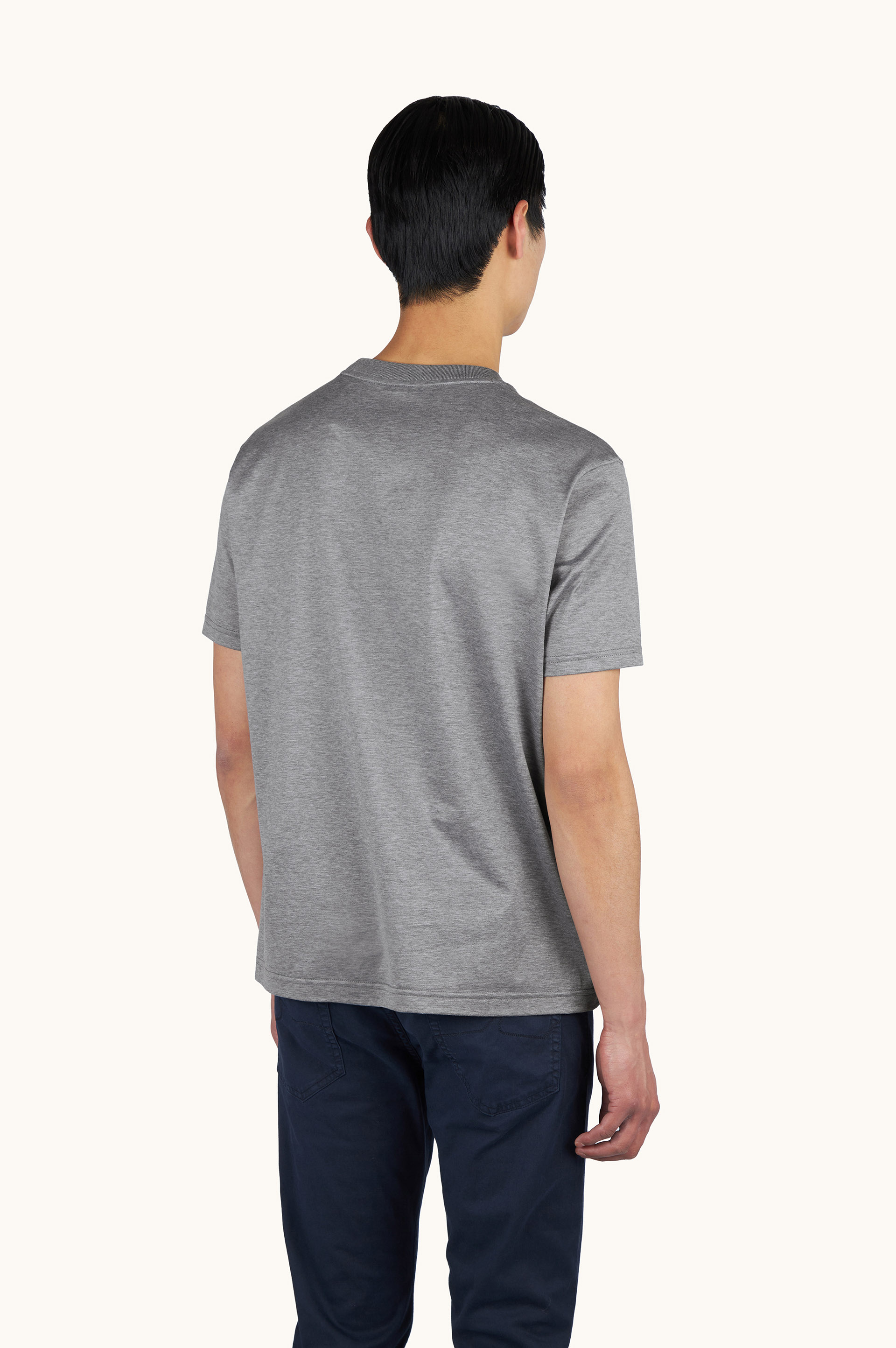 T-shirt in jersey di cotone image number 3