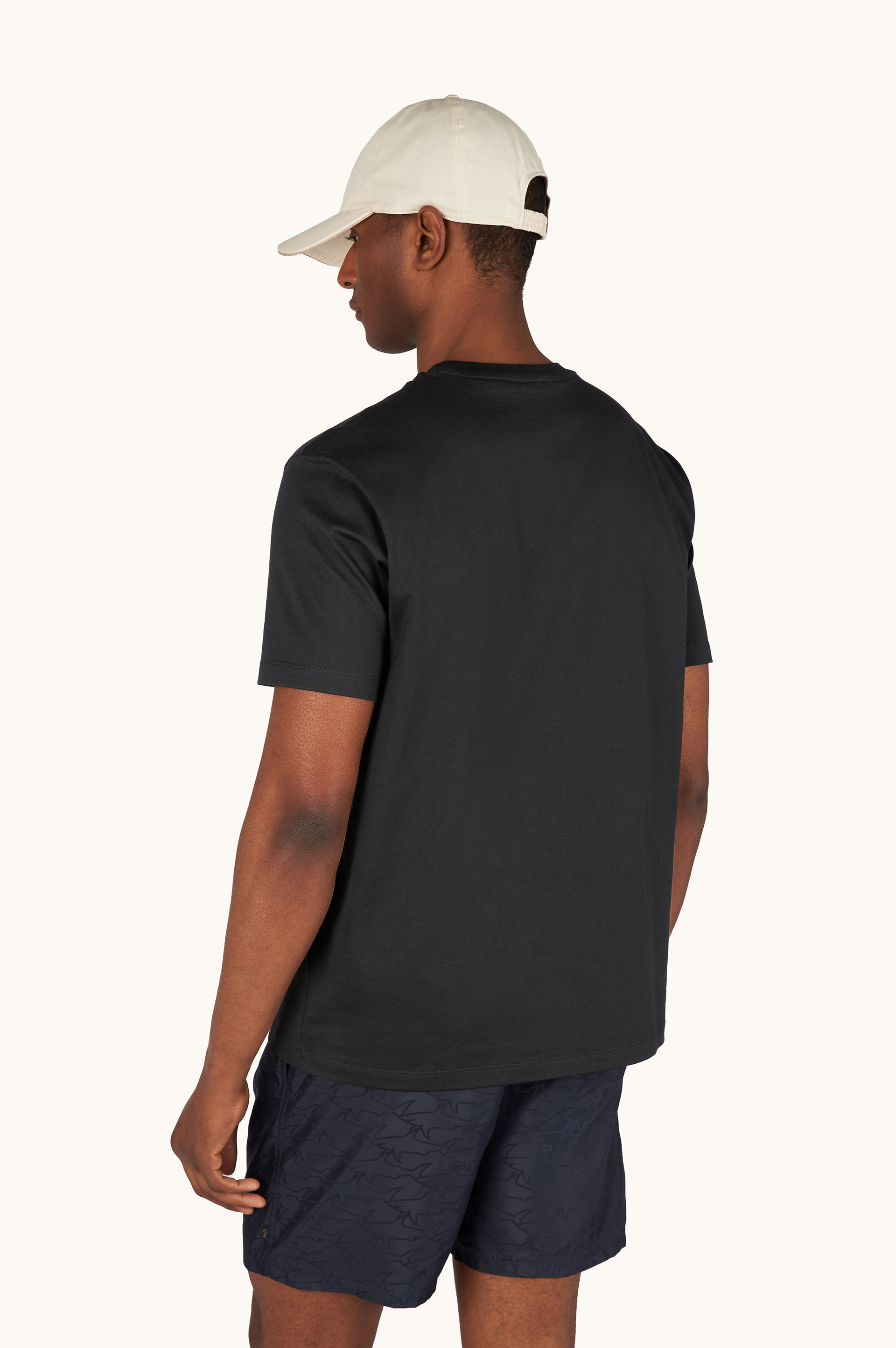 Light cotton jersey T-shirt with print image number 3