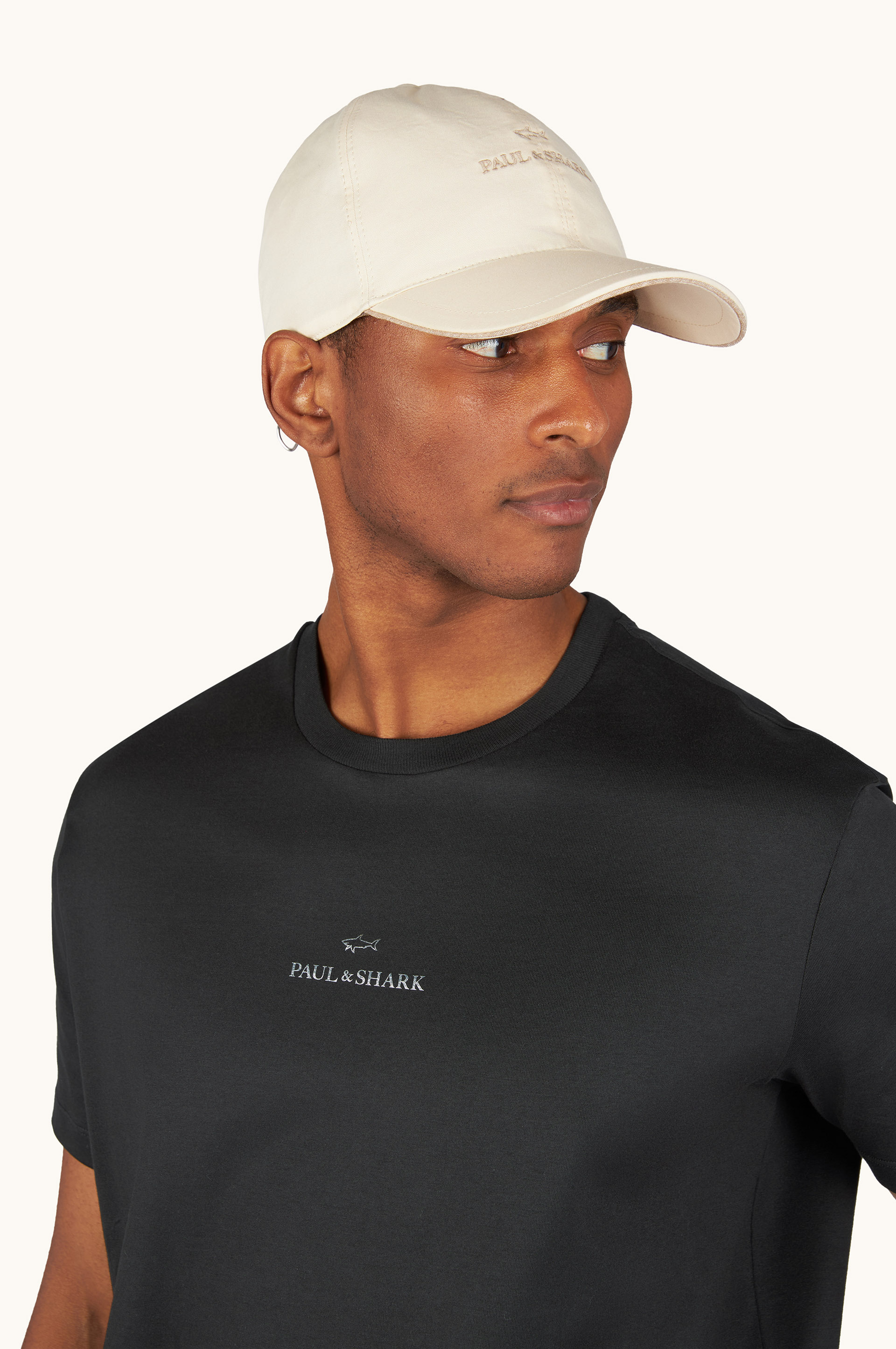 Light cotton jersey T-shirt with print image number 4