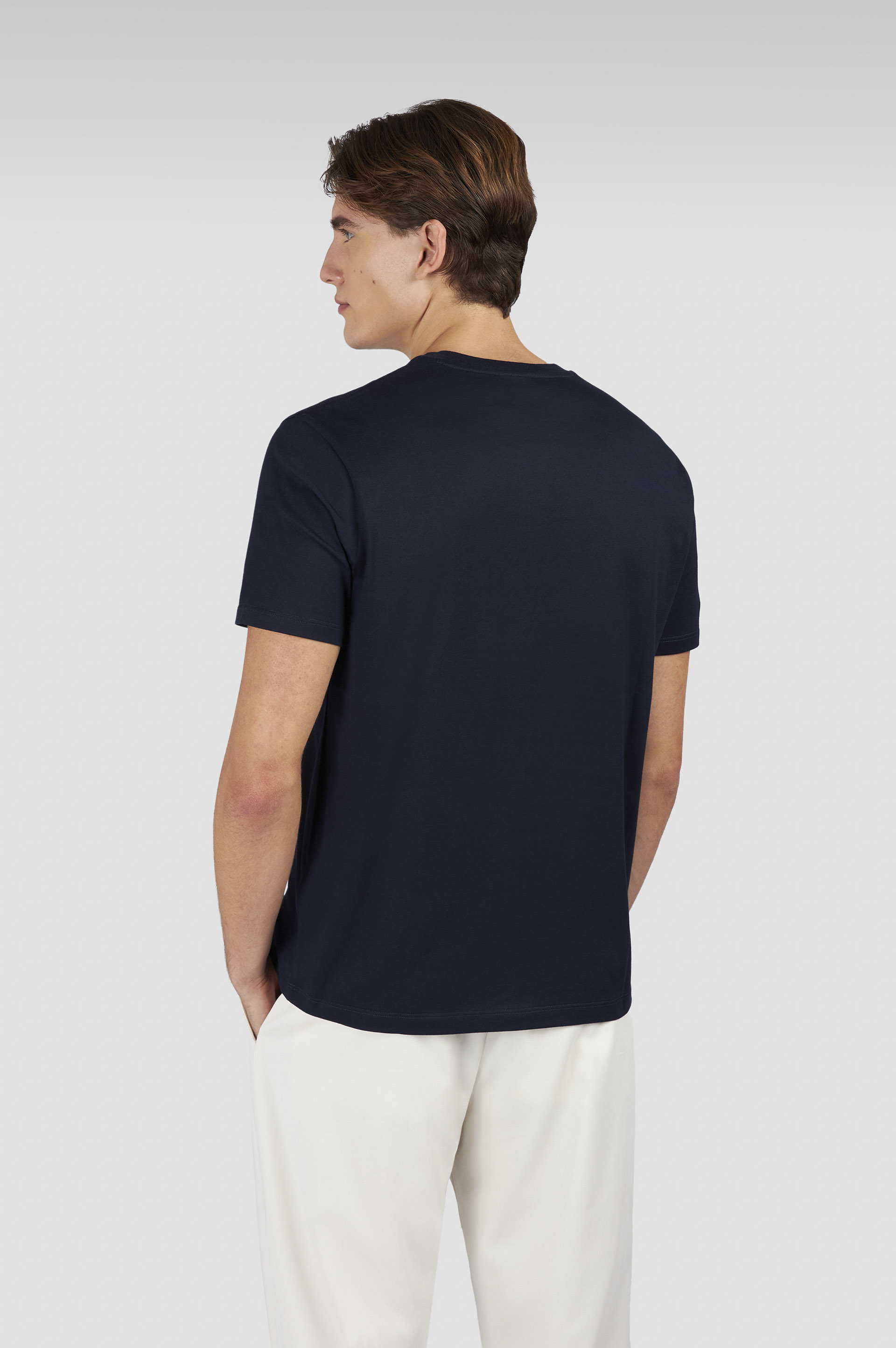 تيشيرت من قطن جيرسي خفيف مع طبعة image number 3