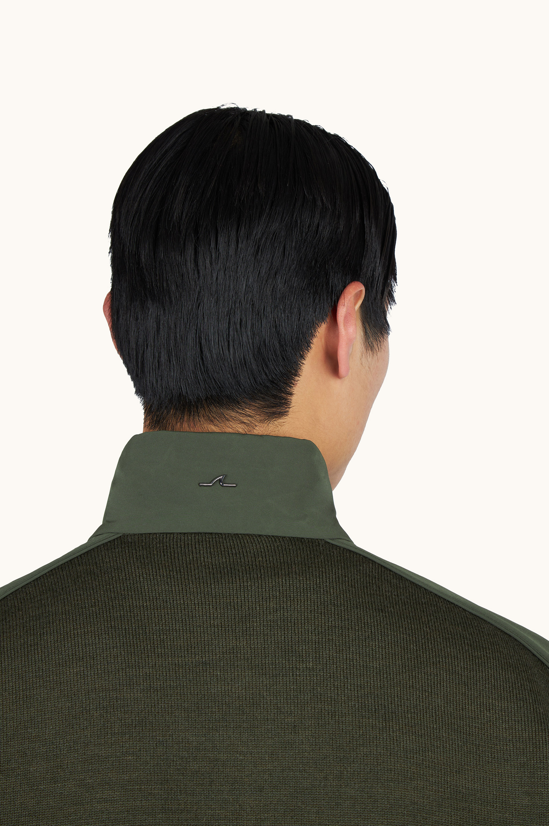 Half-zip sweater in Soft Cool Touch wool with Typhoon&reg; Re-4x4 Stretch details image number 4