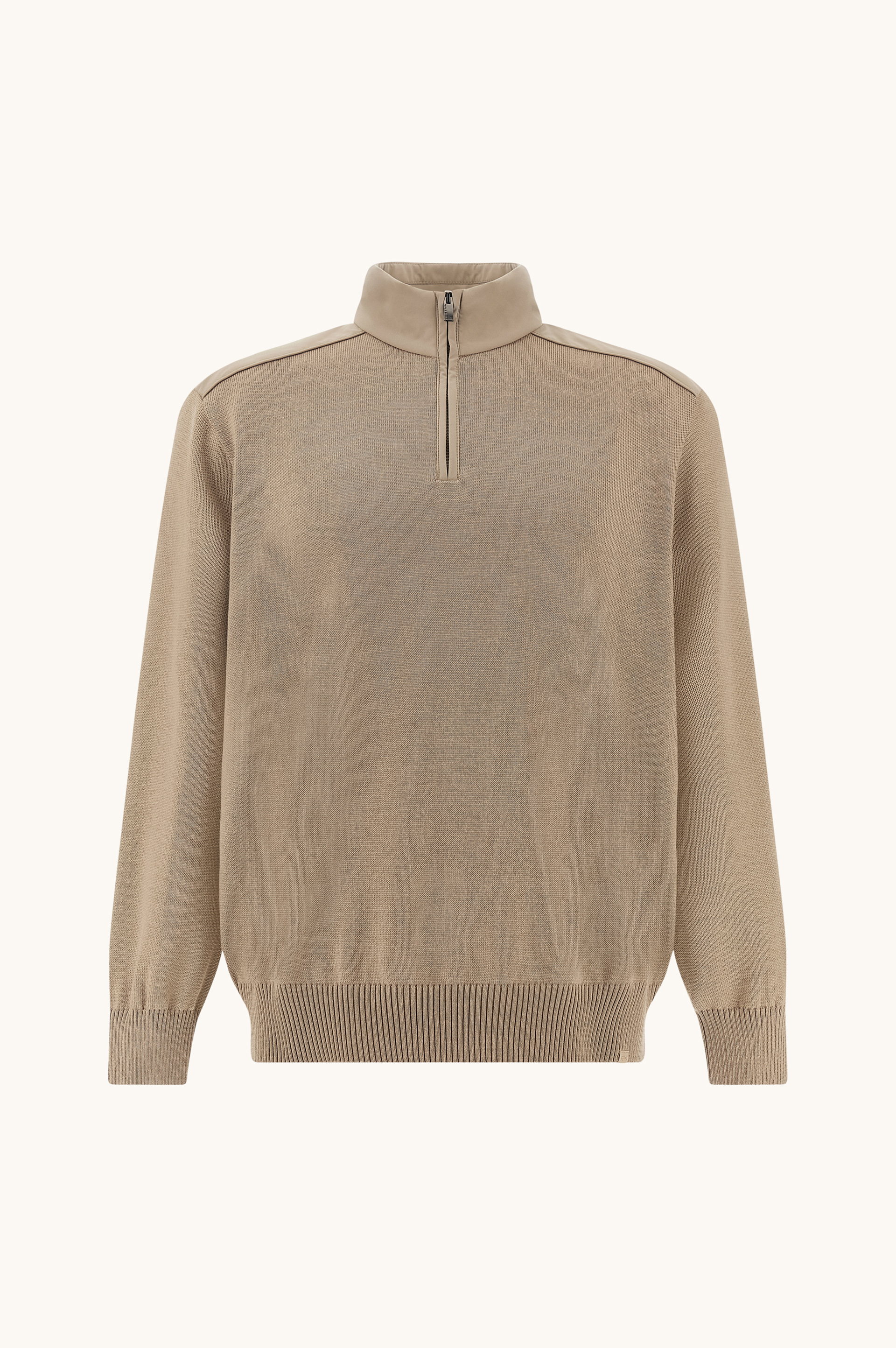 Jersey con media cremallera de lana Soft Cool Touch con detalles en Typhoon&reg; Re-4x4 Stretch image number 1