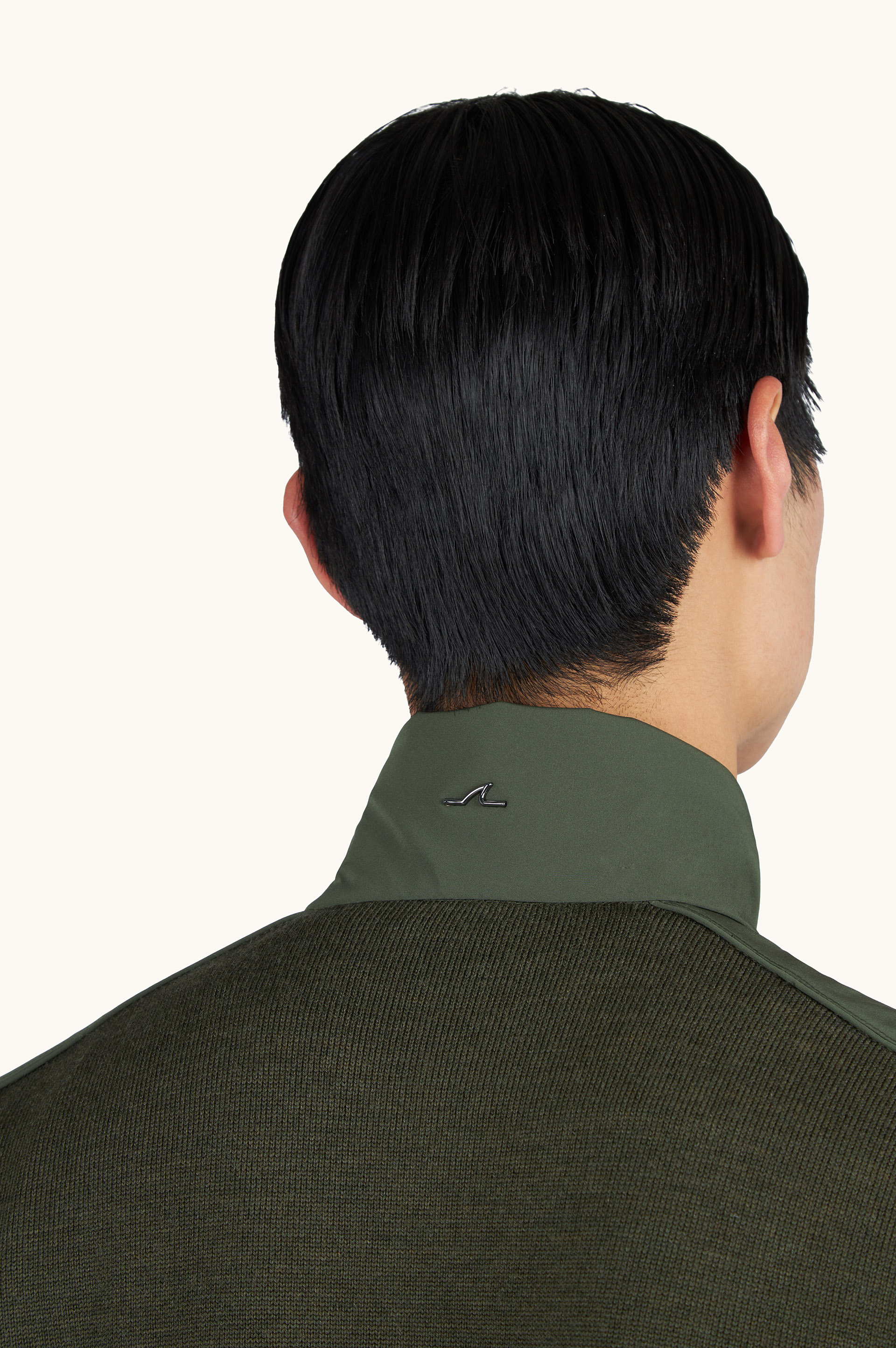 Nelson Zip-Up Jumper in Soft Cool Touch Wool with Typhoon&reg; Re-4x4 Stretch Details image number 5