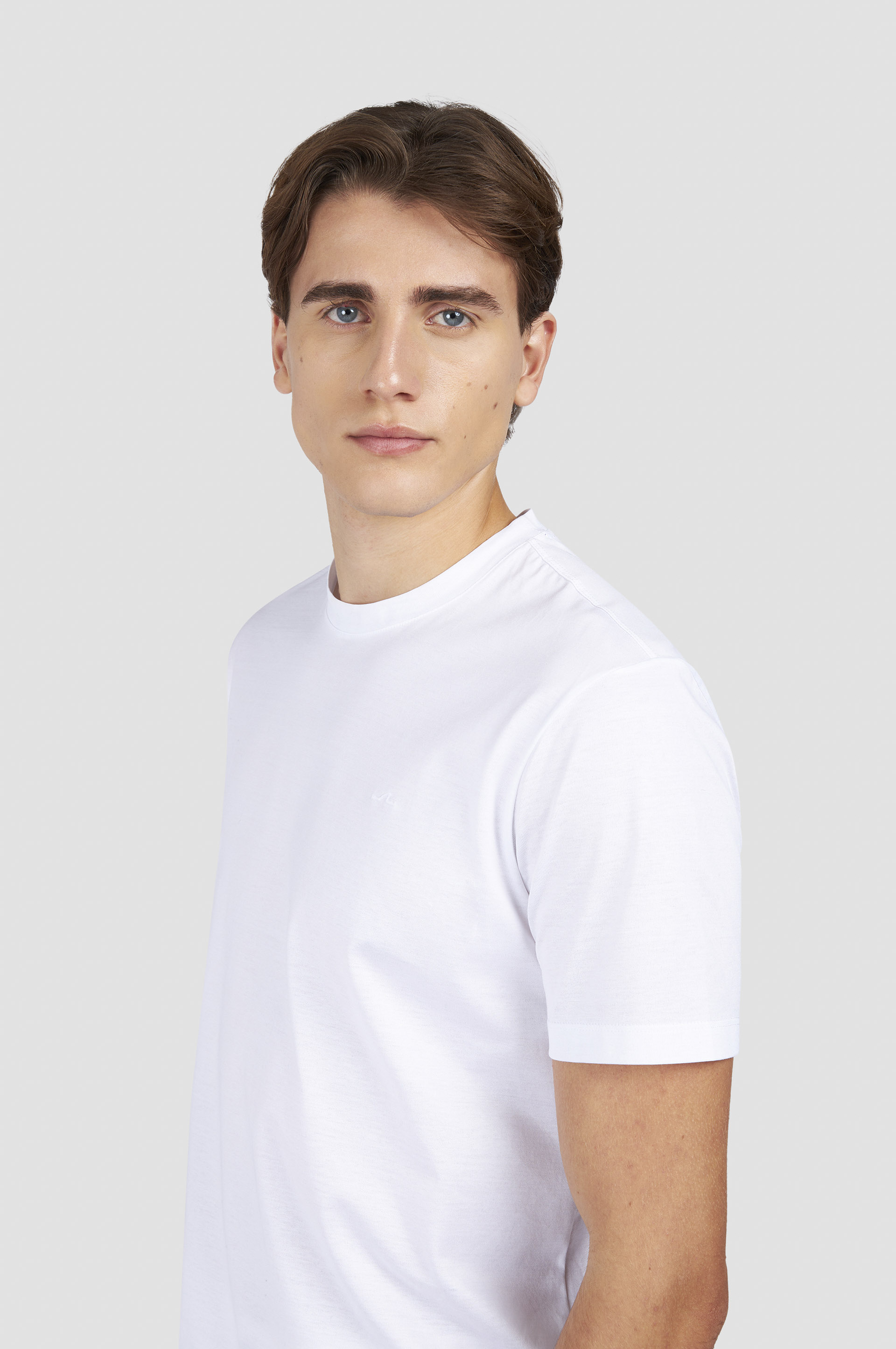 Cotton jersey T-shirt with Shark Fin embroidery image number 4