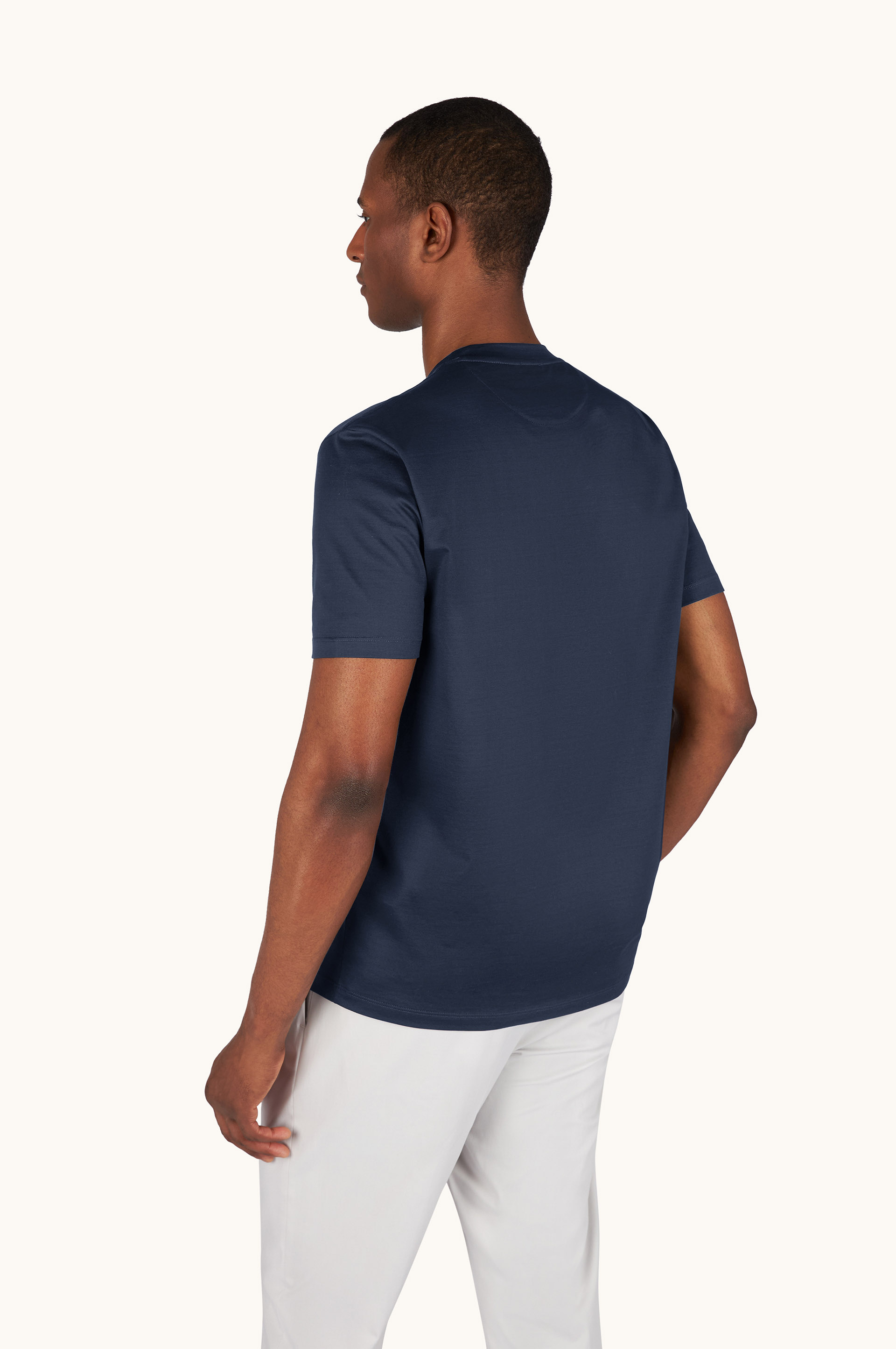 Cotton jersey T-shirt with Shark Fin embroidery image number 3
