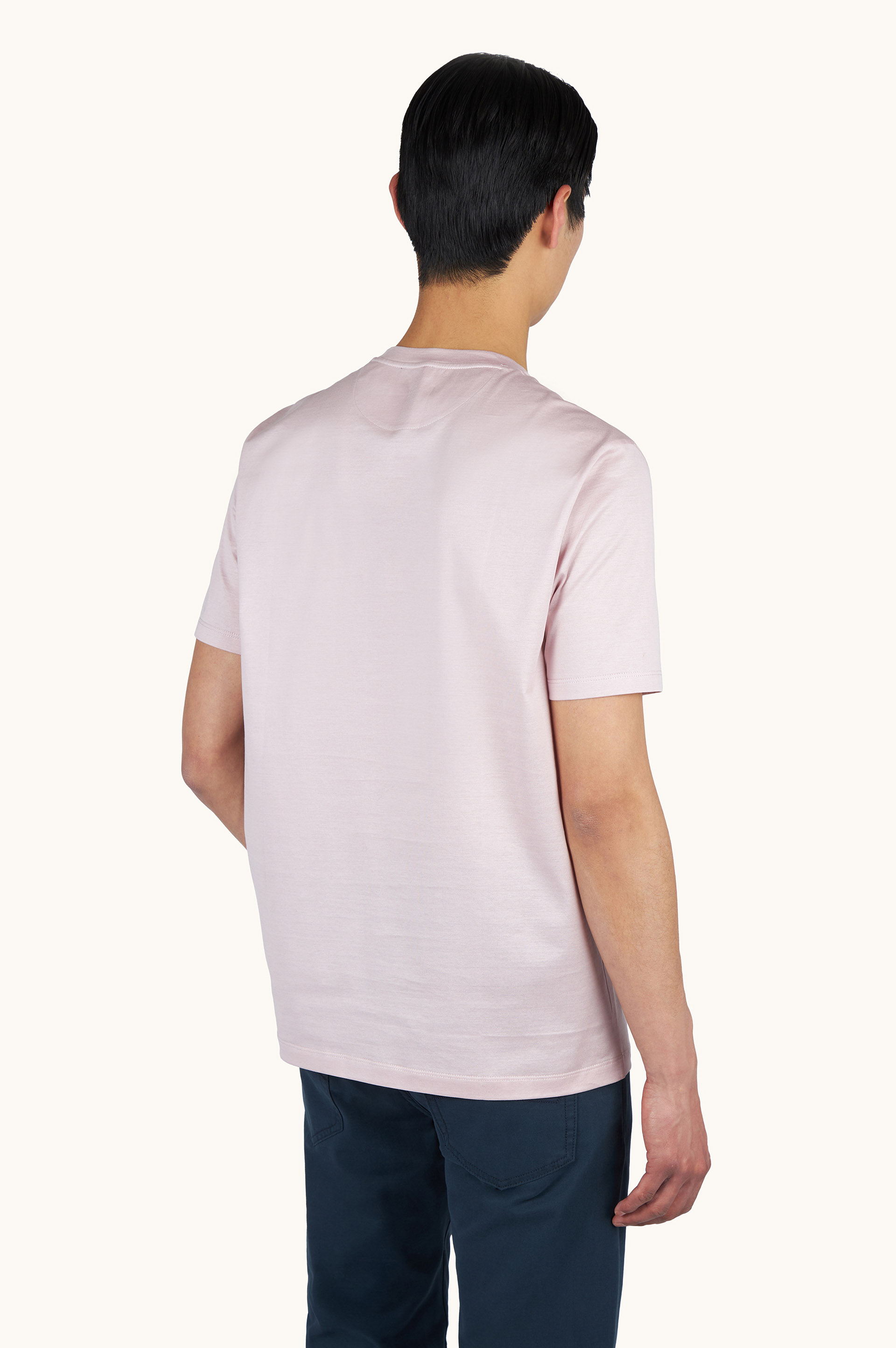 T-shirt en jersey de coton avec broderie Shark Fin image number 3