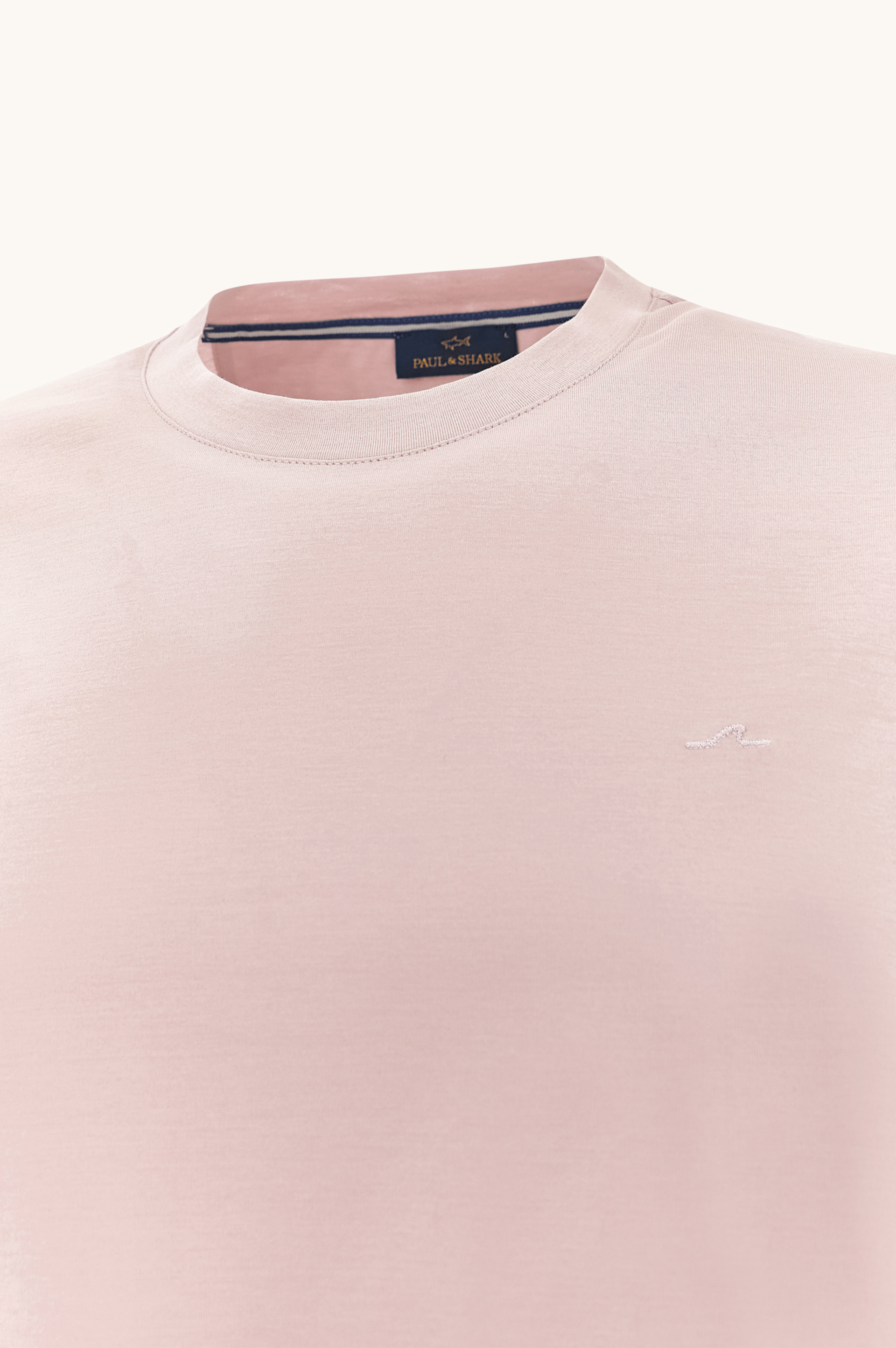 T-shirt en jersey de coton avec broderie Shark Fin image number 5