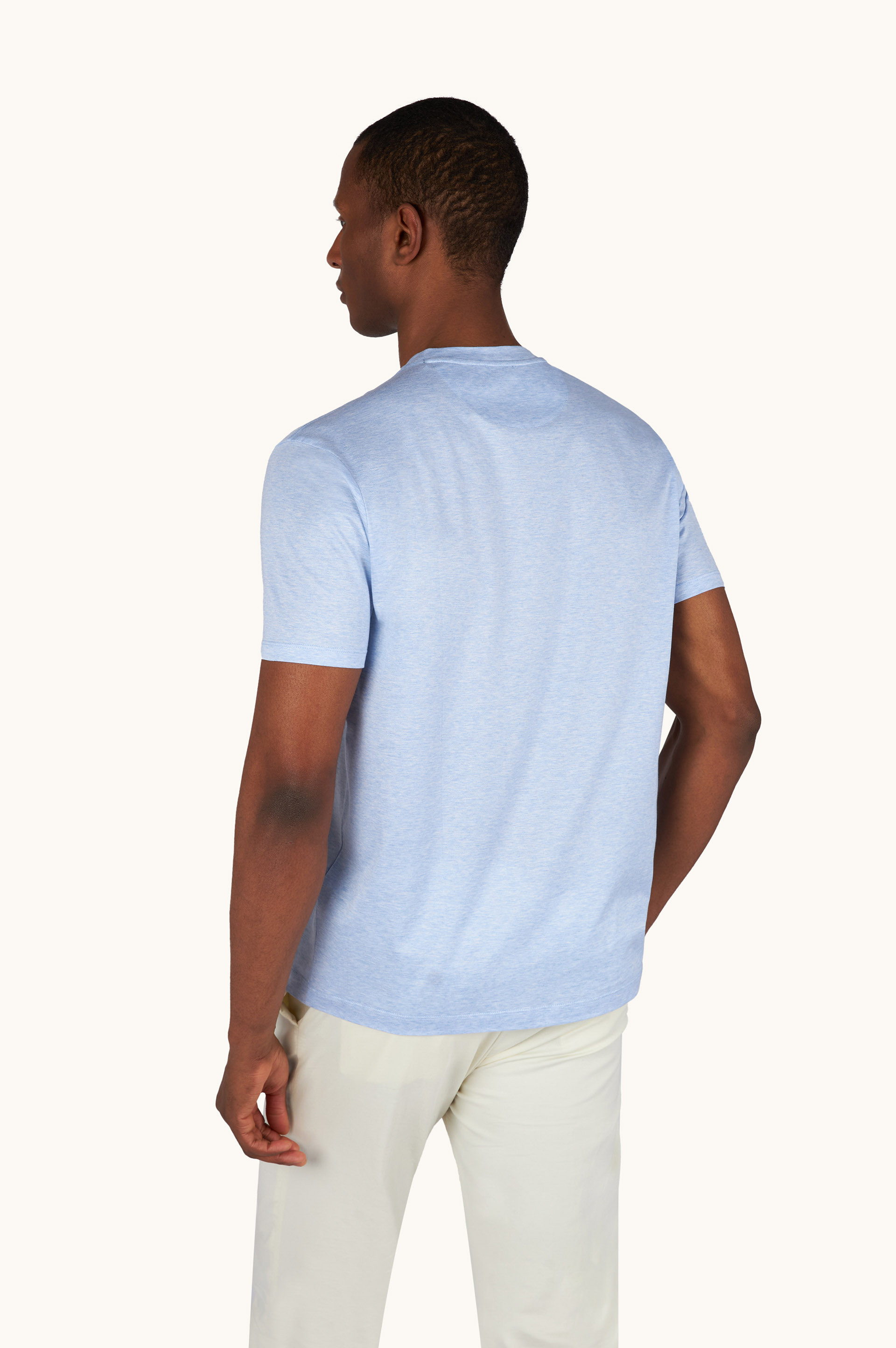 Cotton jersey T-shirt with Shark Fin embroidery image number 3