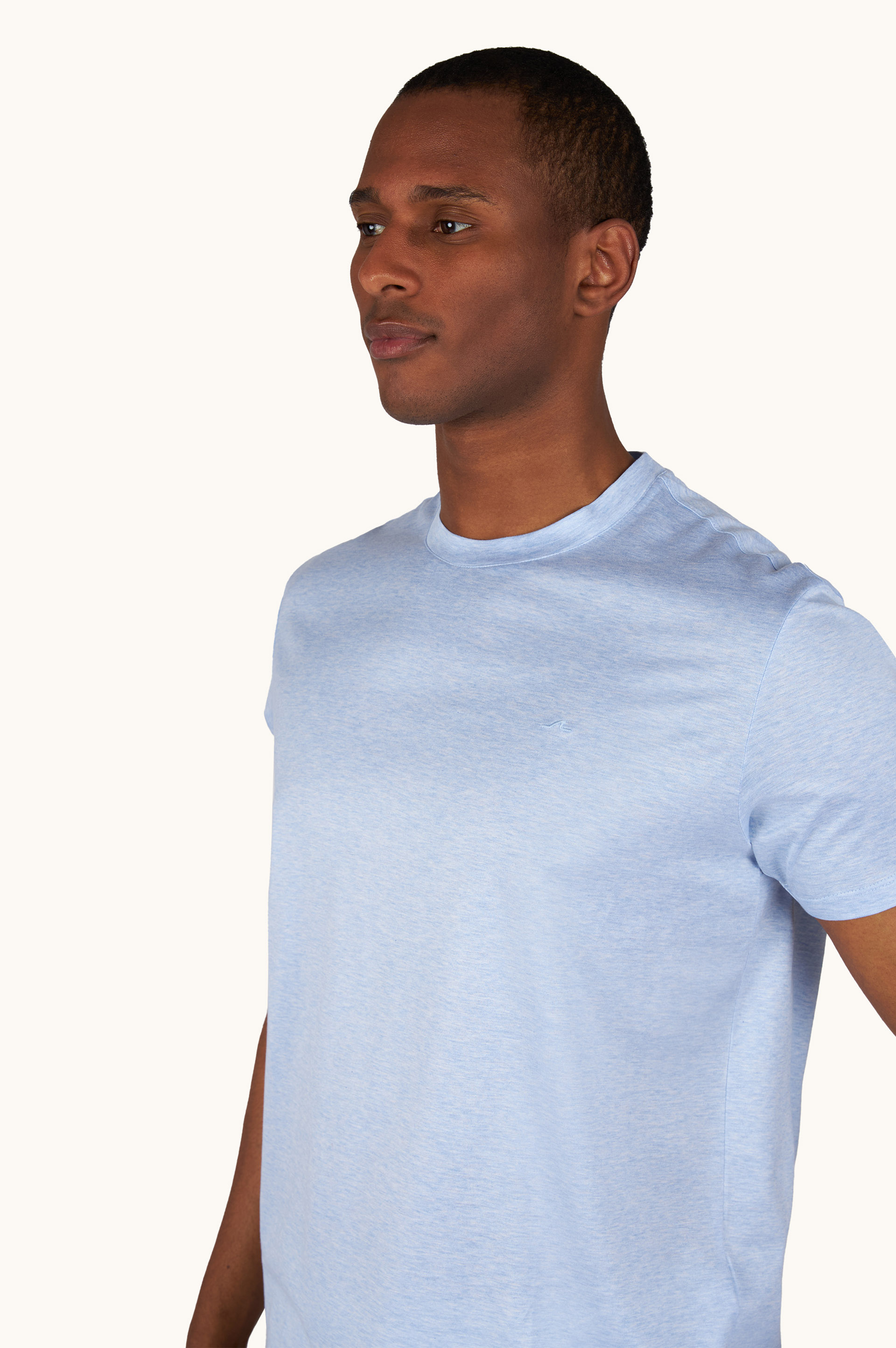 Cotton jersey T-shirt with Shark Fin embroidery image number 4