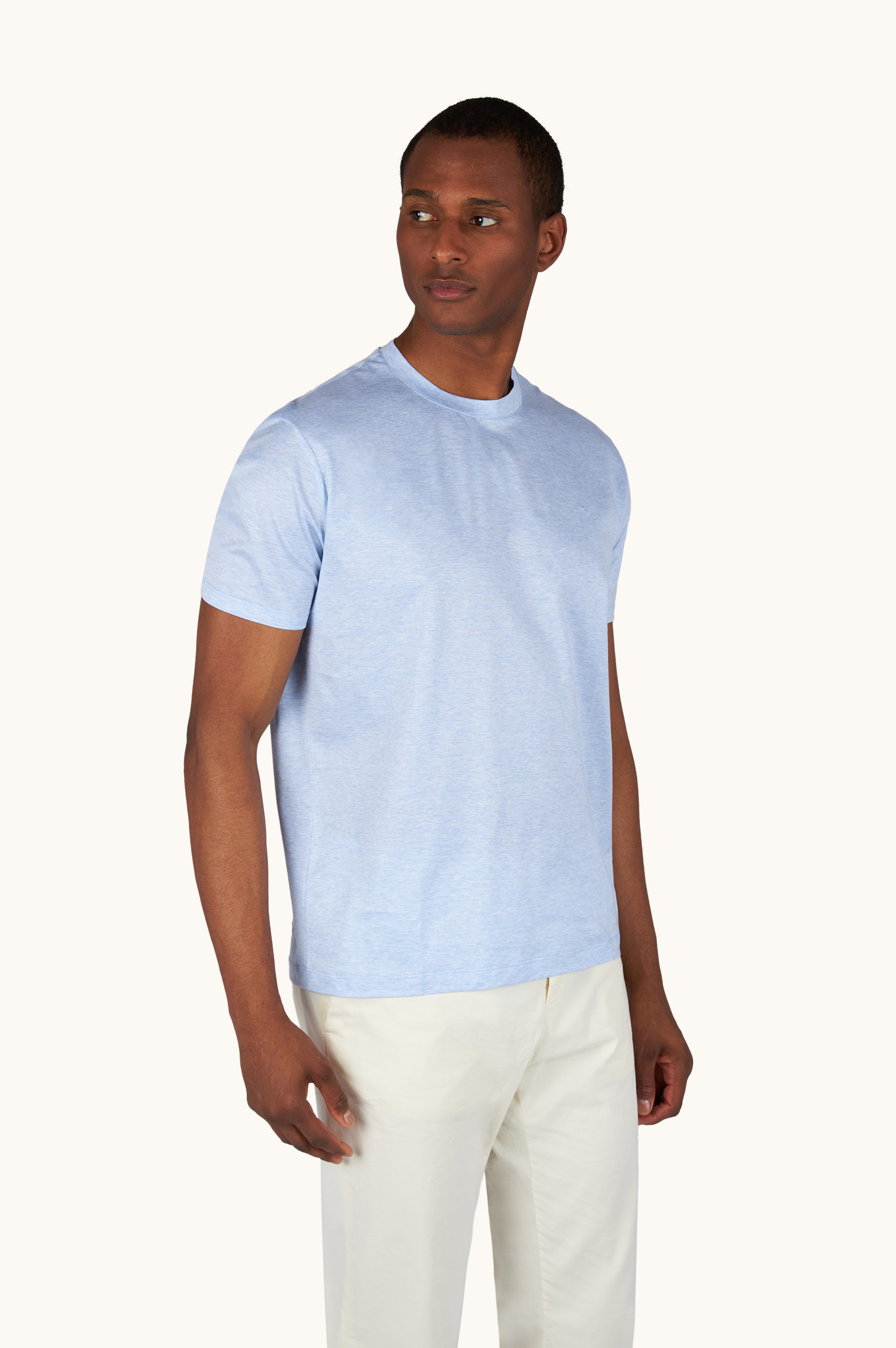 Cotton jersey T-shirt with Shark Fin embroidery image number 0