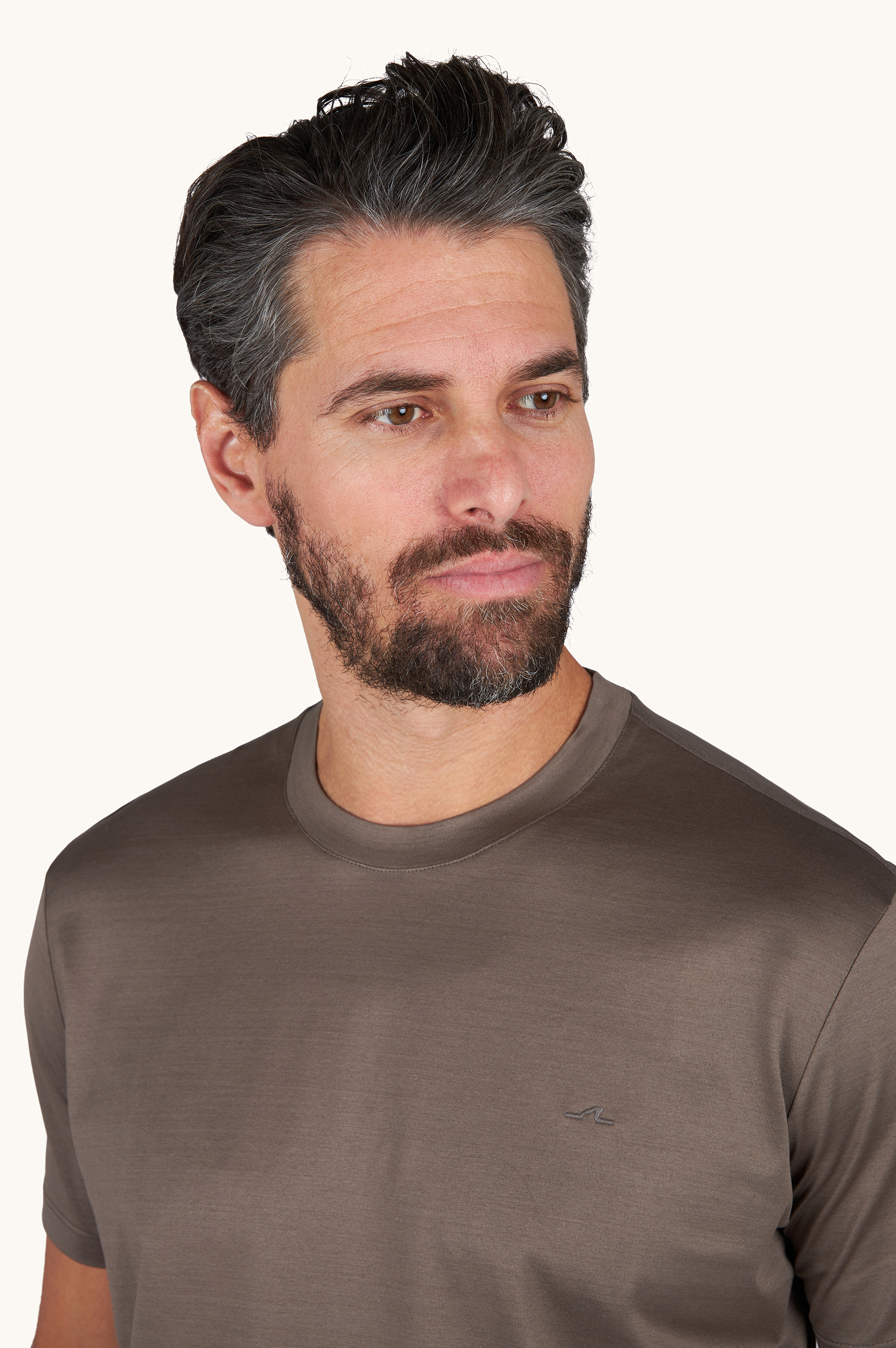 Cotton jersey T-shirt with Shark Fin embroidery image number 4