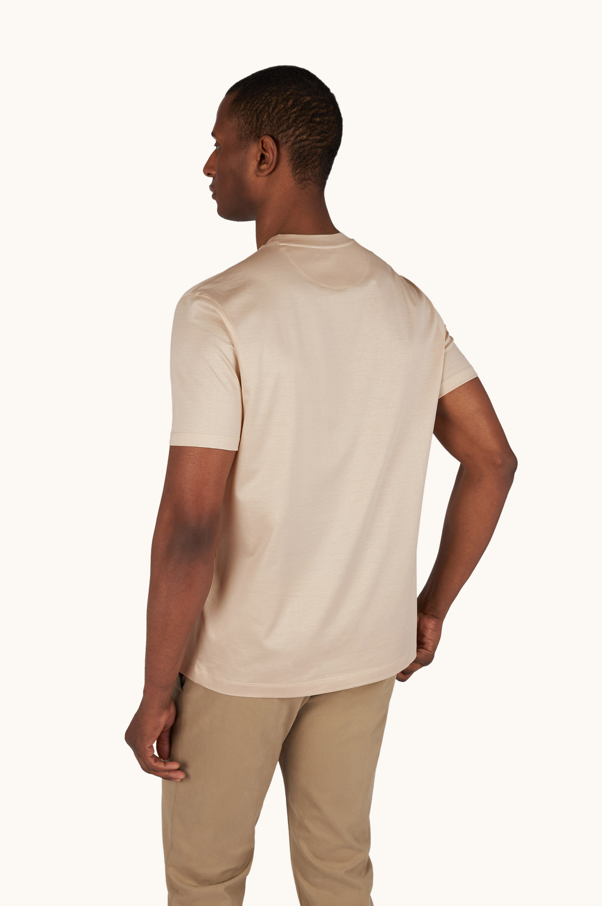 T-Shirt aus Baumwolljersey mit Shark-Fin-Stickerei image number 2