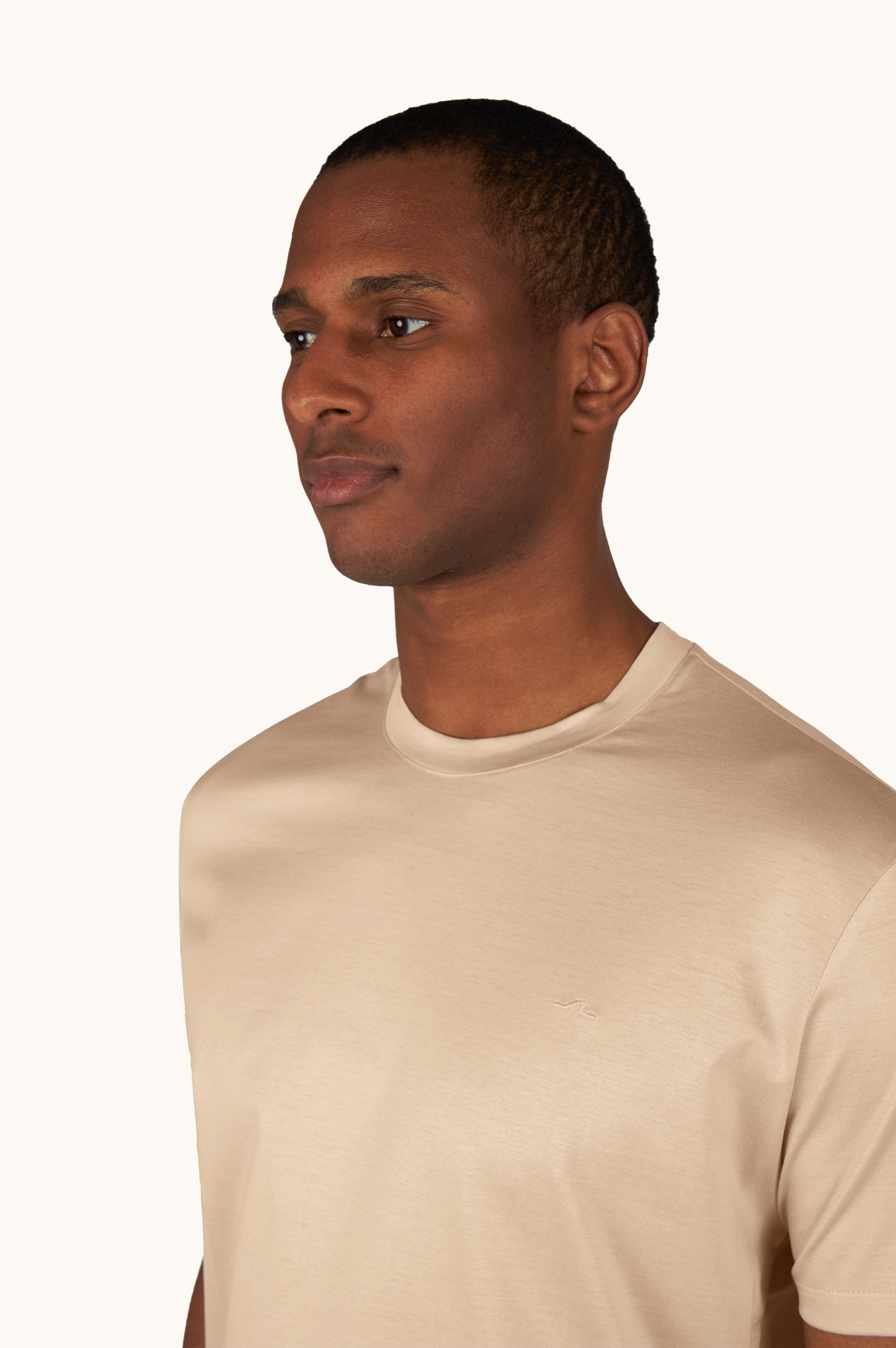 T-Shirt aus Baumwolljersey mit Shark-Fin-Stickerei image number 3