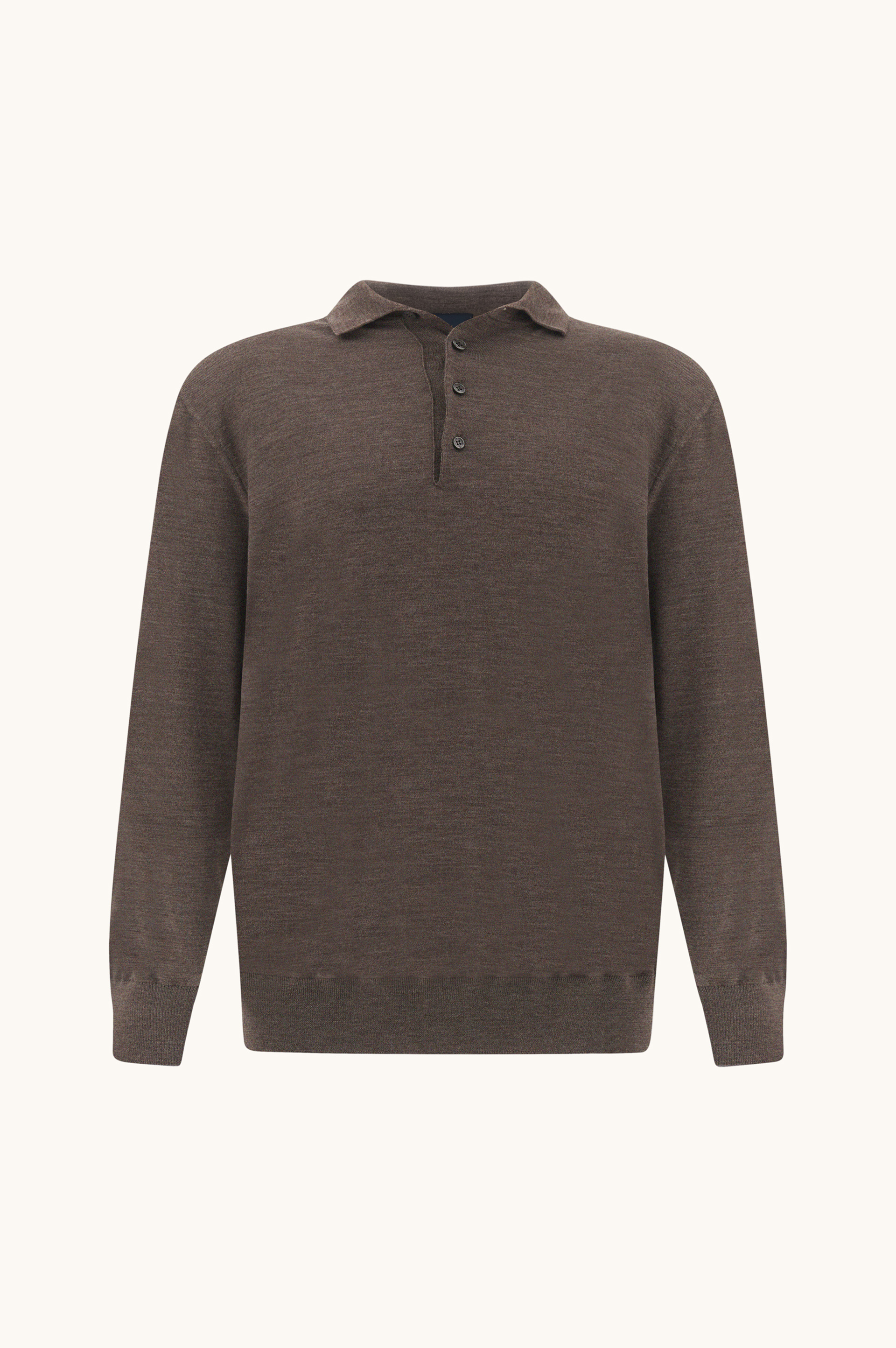 Polo Shirt in 140's Superfine Merino Wool image number 0