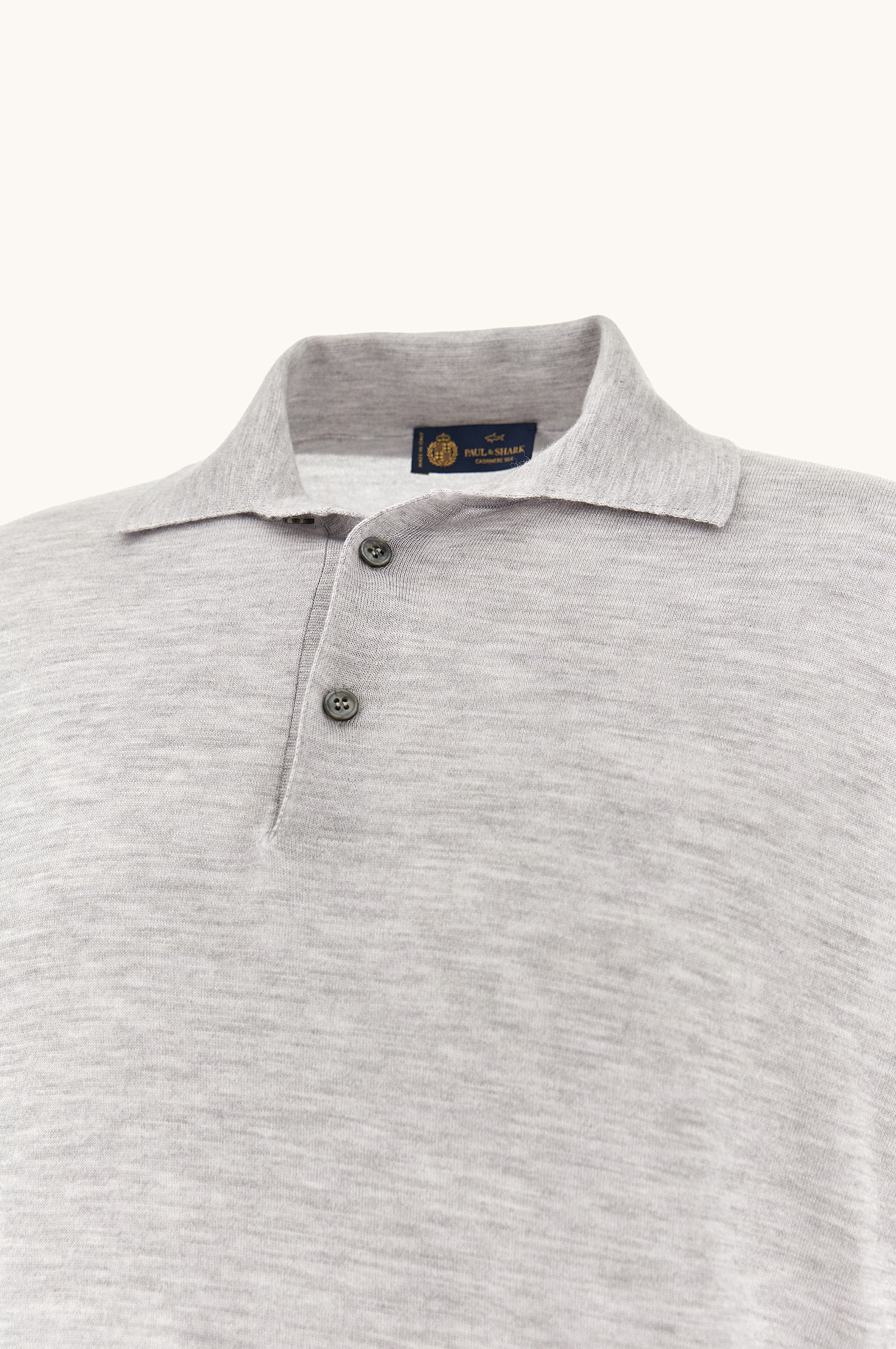 Polo en cachemire et soie image number 6