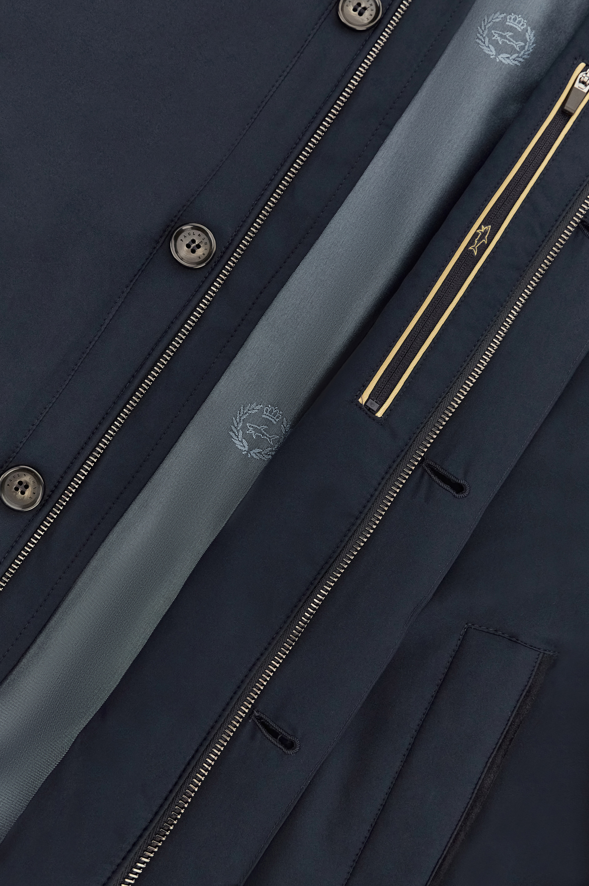 Typhoon&reg; Platinum car coat with suede details image number 7
