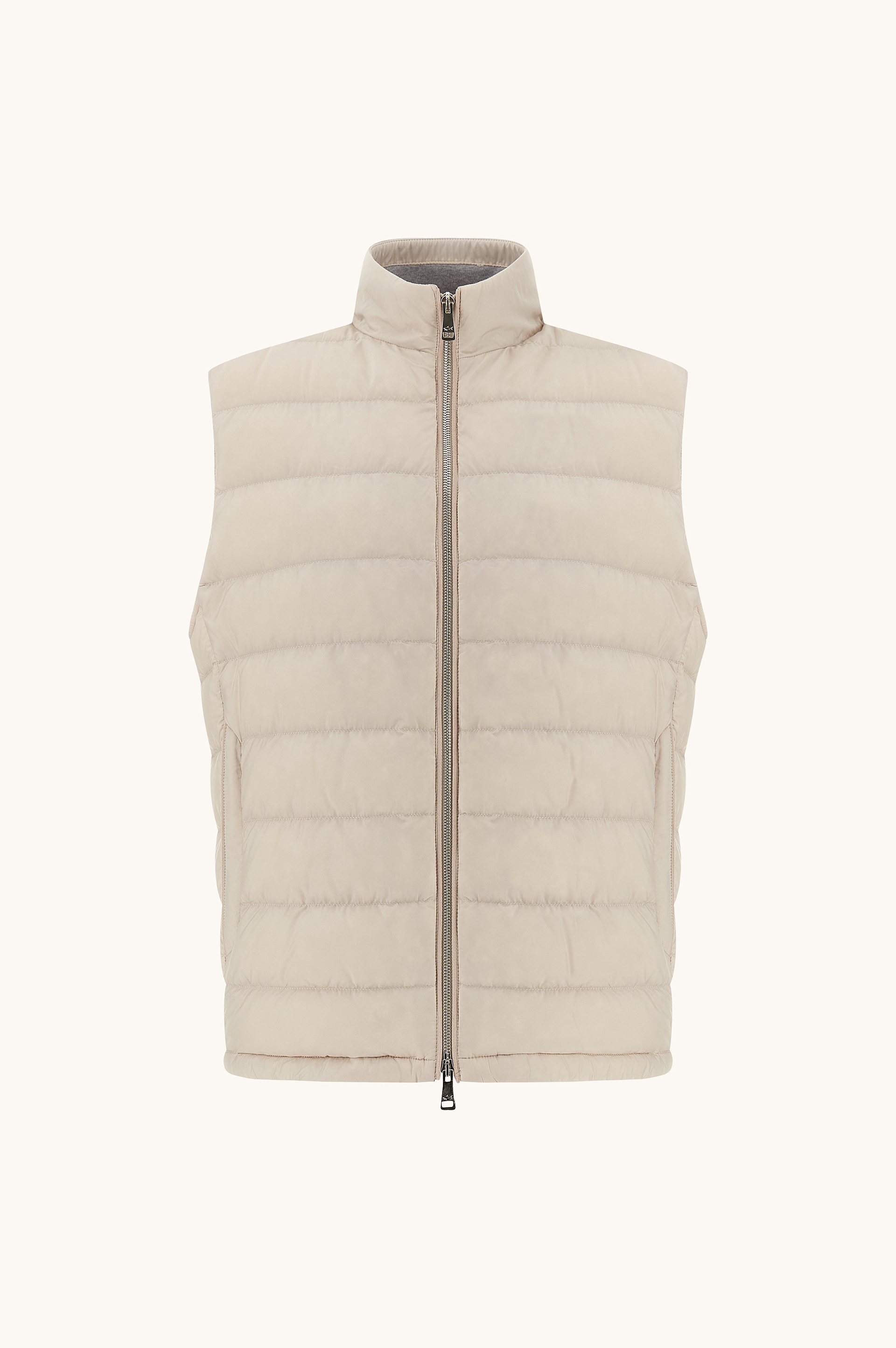Technical Ultralight down gilet with Alcantara&reg; details image number 0