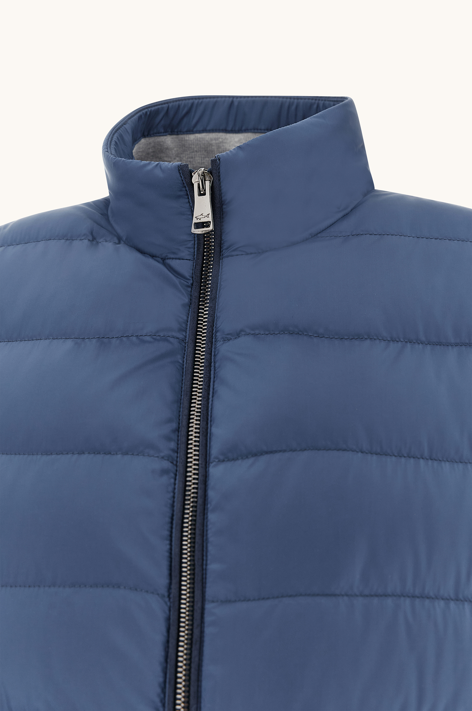 Technical Ultralight down gilet with Alcantara&reg; details image number 1