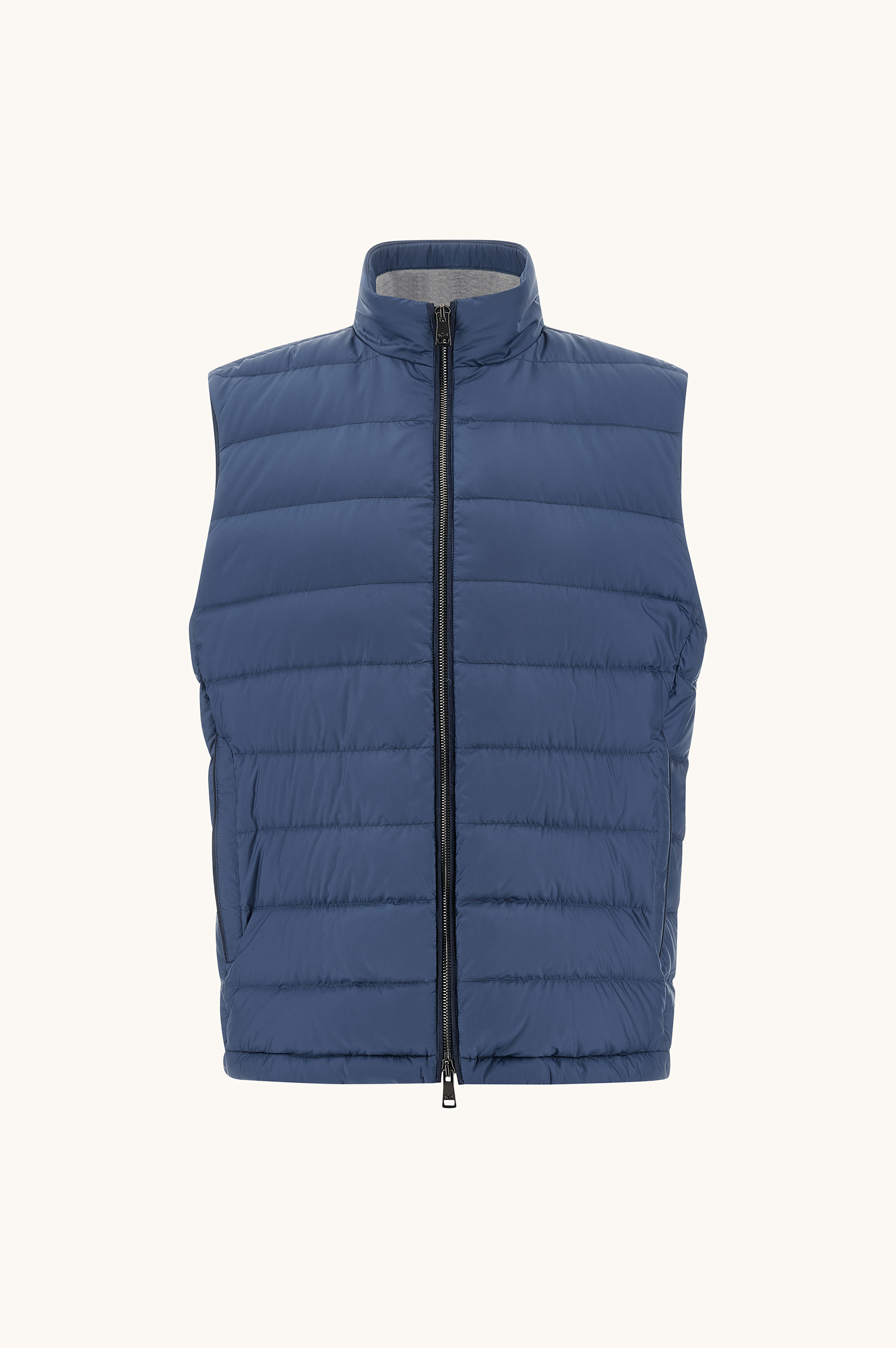 Technical Ultralight down gilet with Alcantara&reg; details image number 0