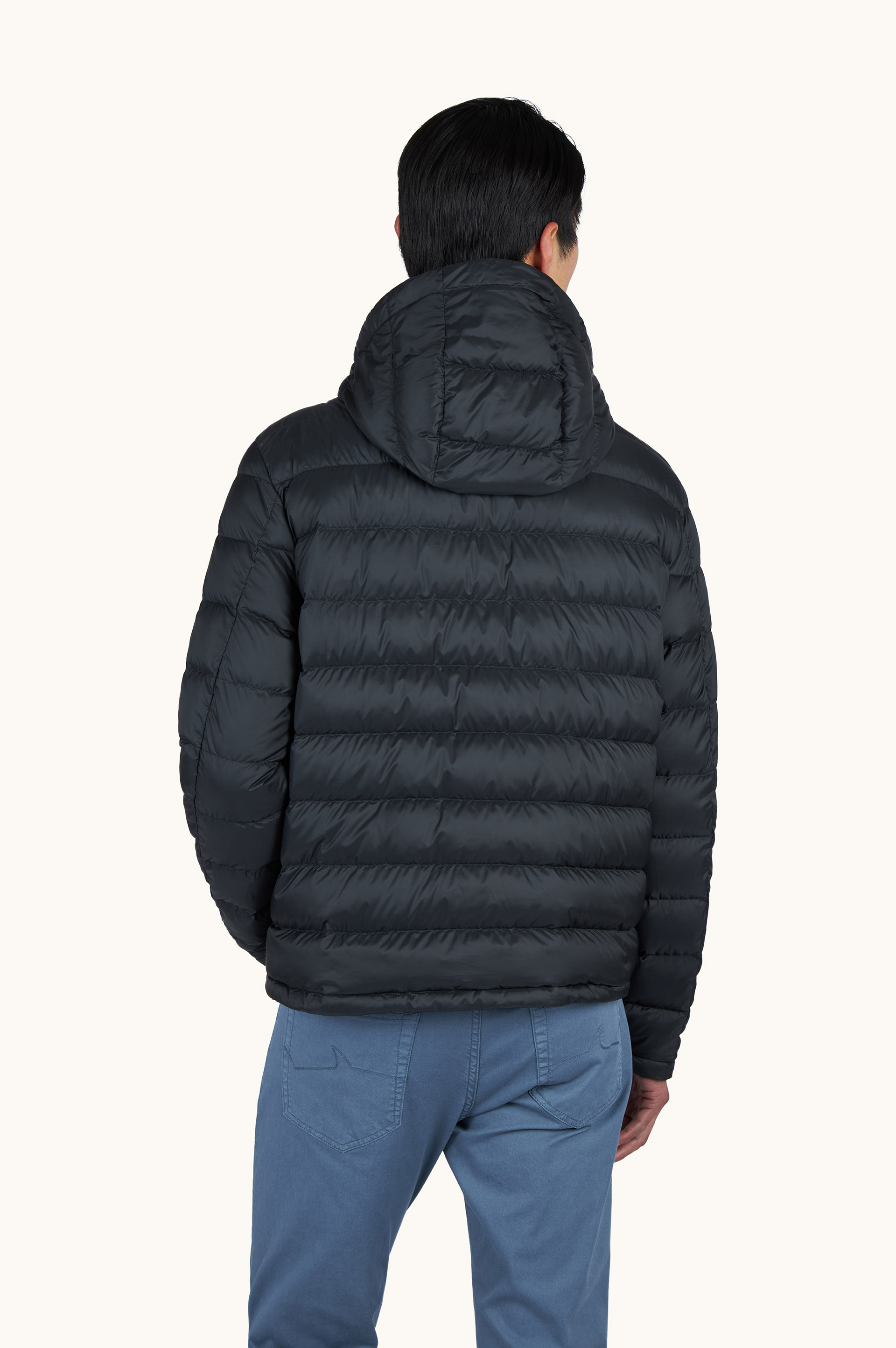 Technical Ultralight down jacket with Alcantara&reg; details image number 2
