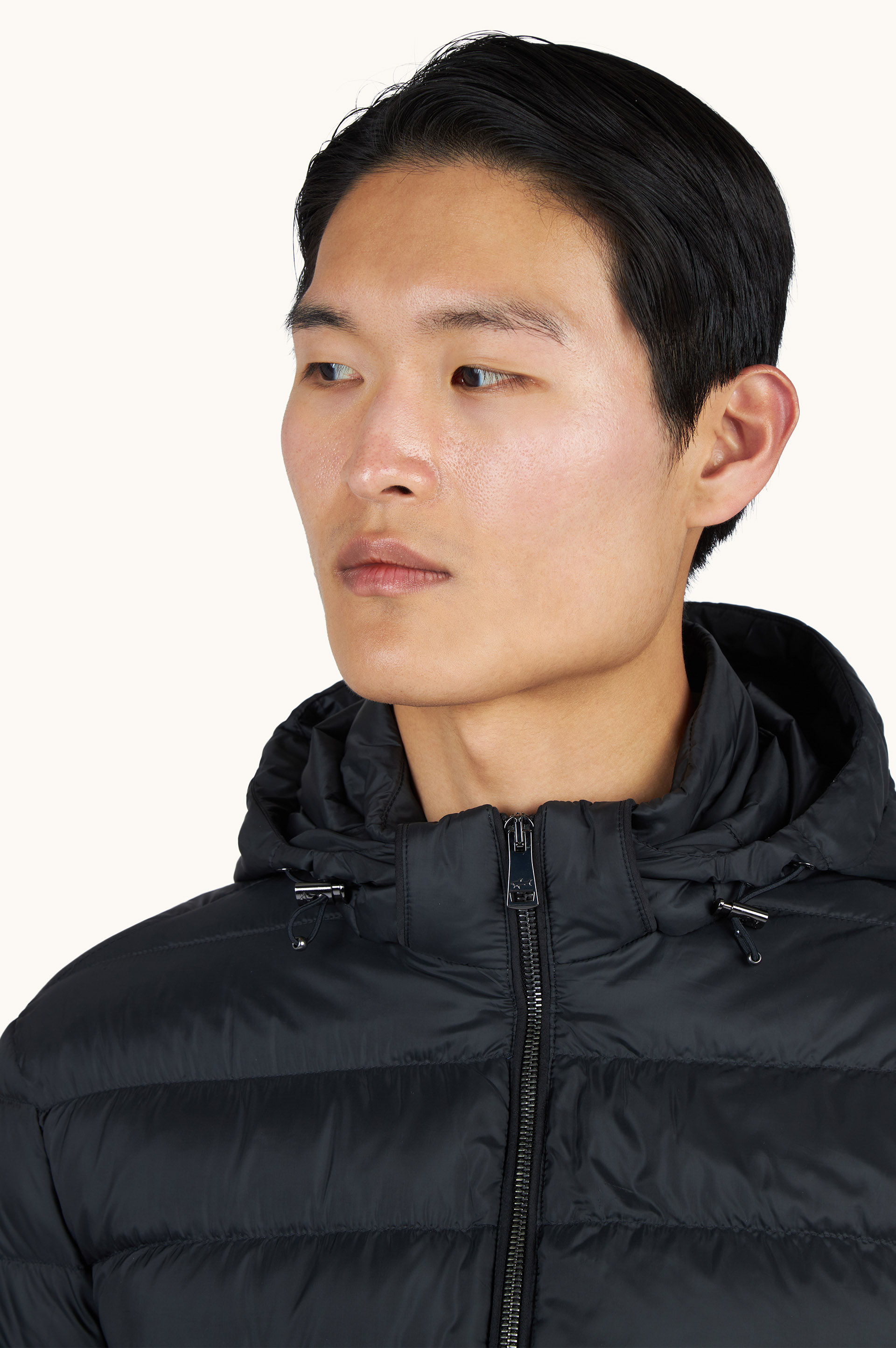 Technical Ultralight down jacket with Alcantara&reg; details image number 3