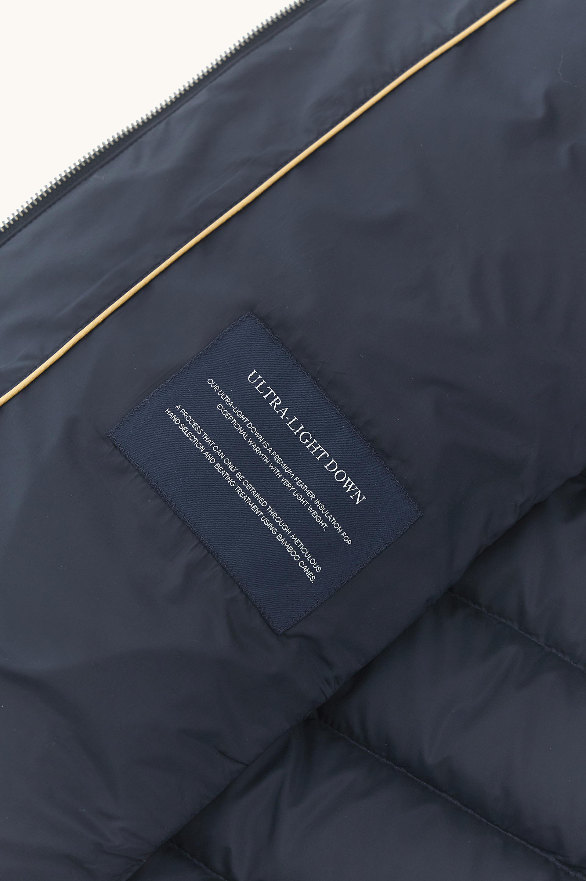 Technical Ultralight down jacket with Alcantara&reg; details image number 9
