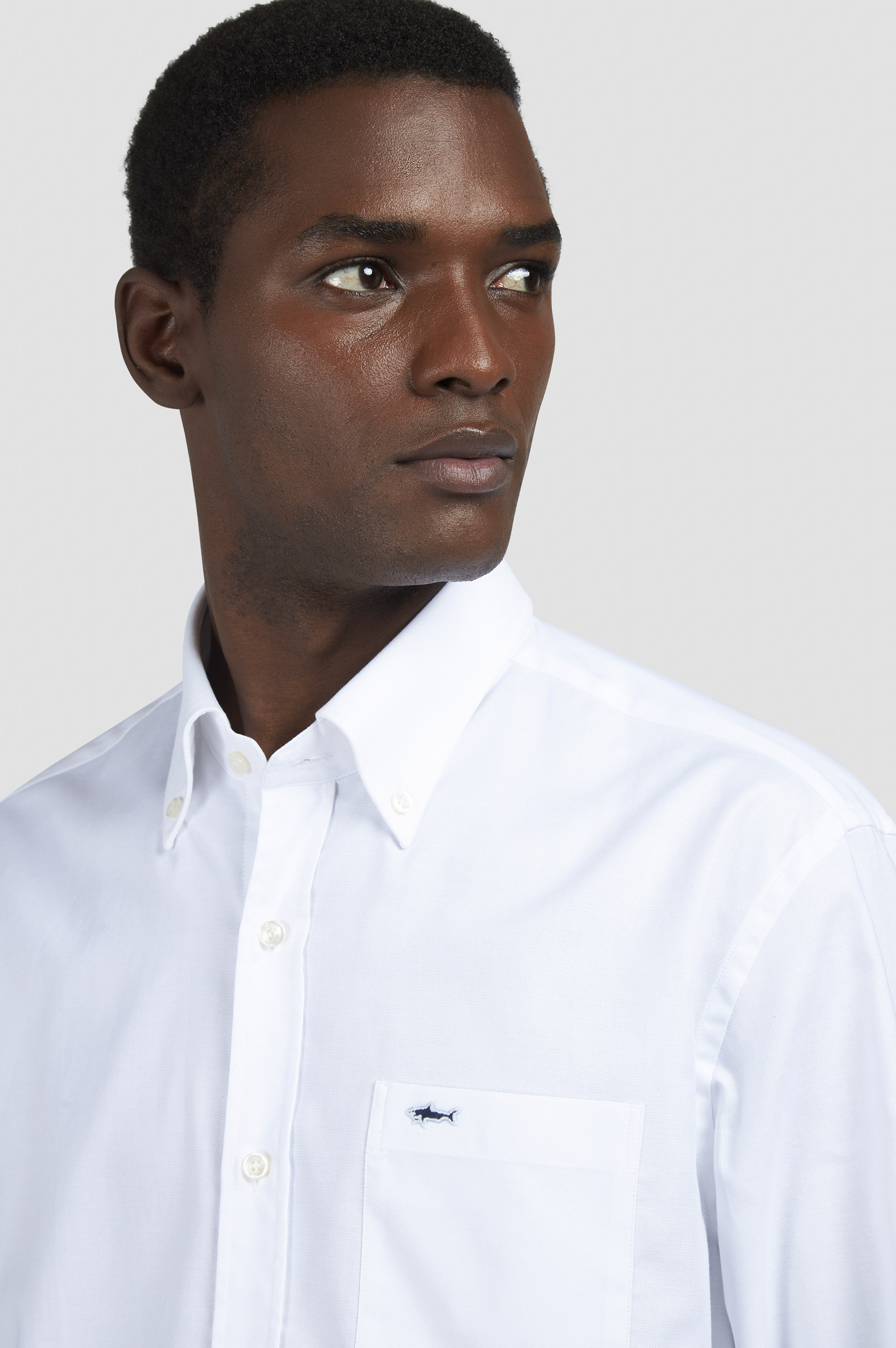 Oxford cotton shirt image number 4