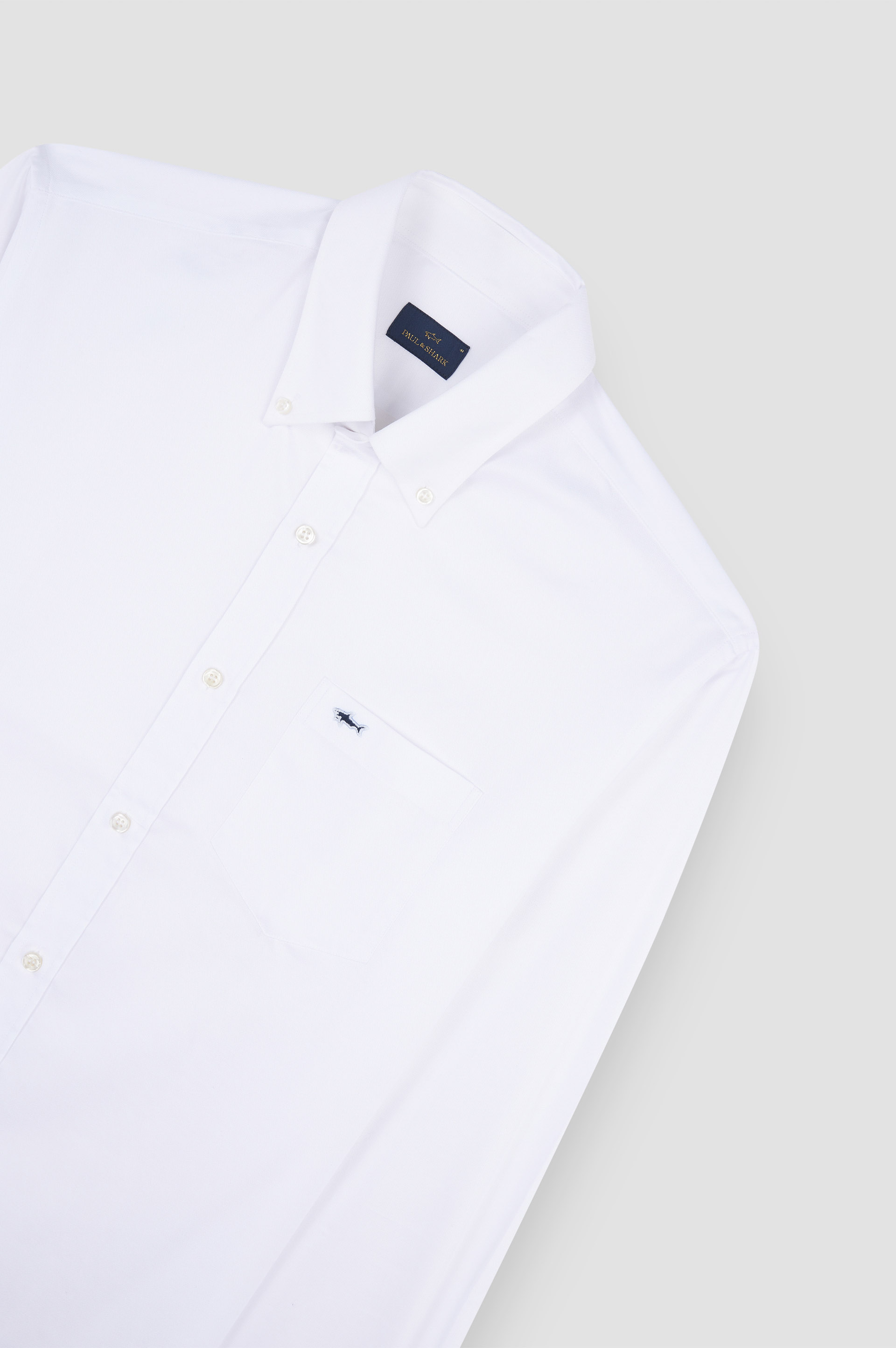 Oxford cotton shirt image number 5