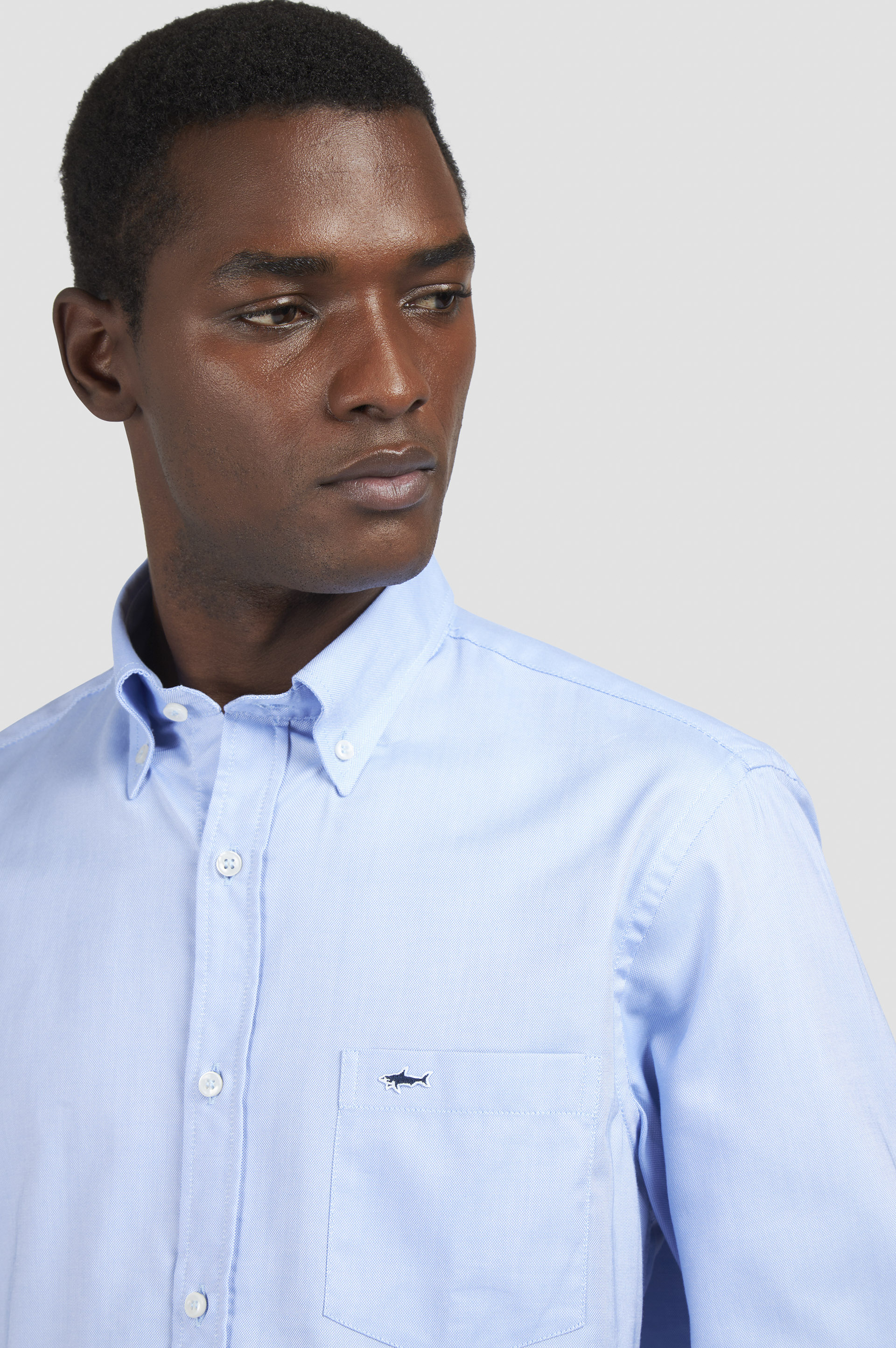 Oxford cotton shirt image number 4