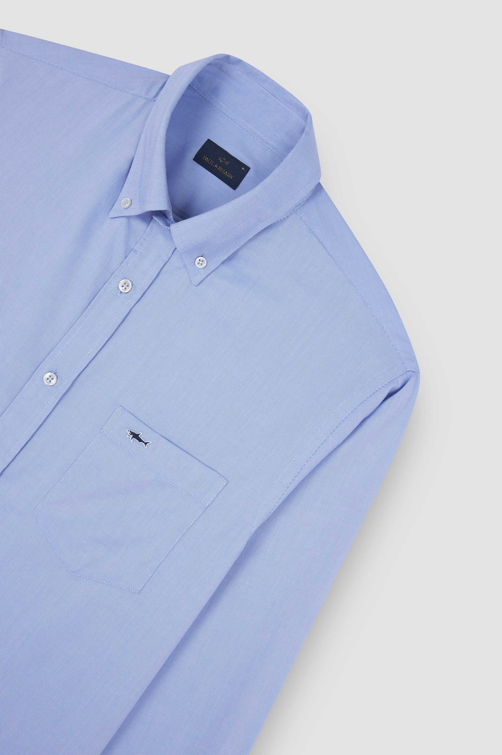 Oxford cotton shirt image number 5