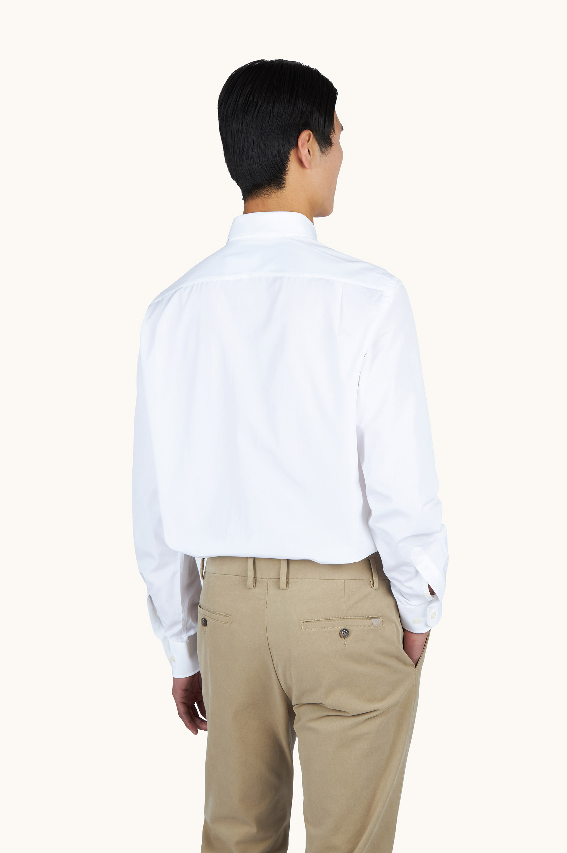 Cotton Poplin Shirt Soffio image number 3