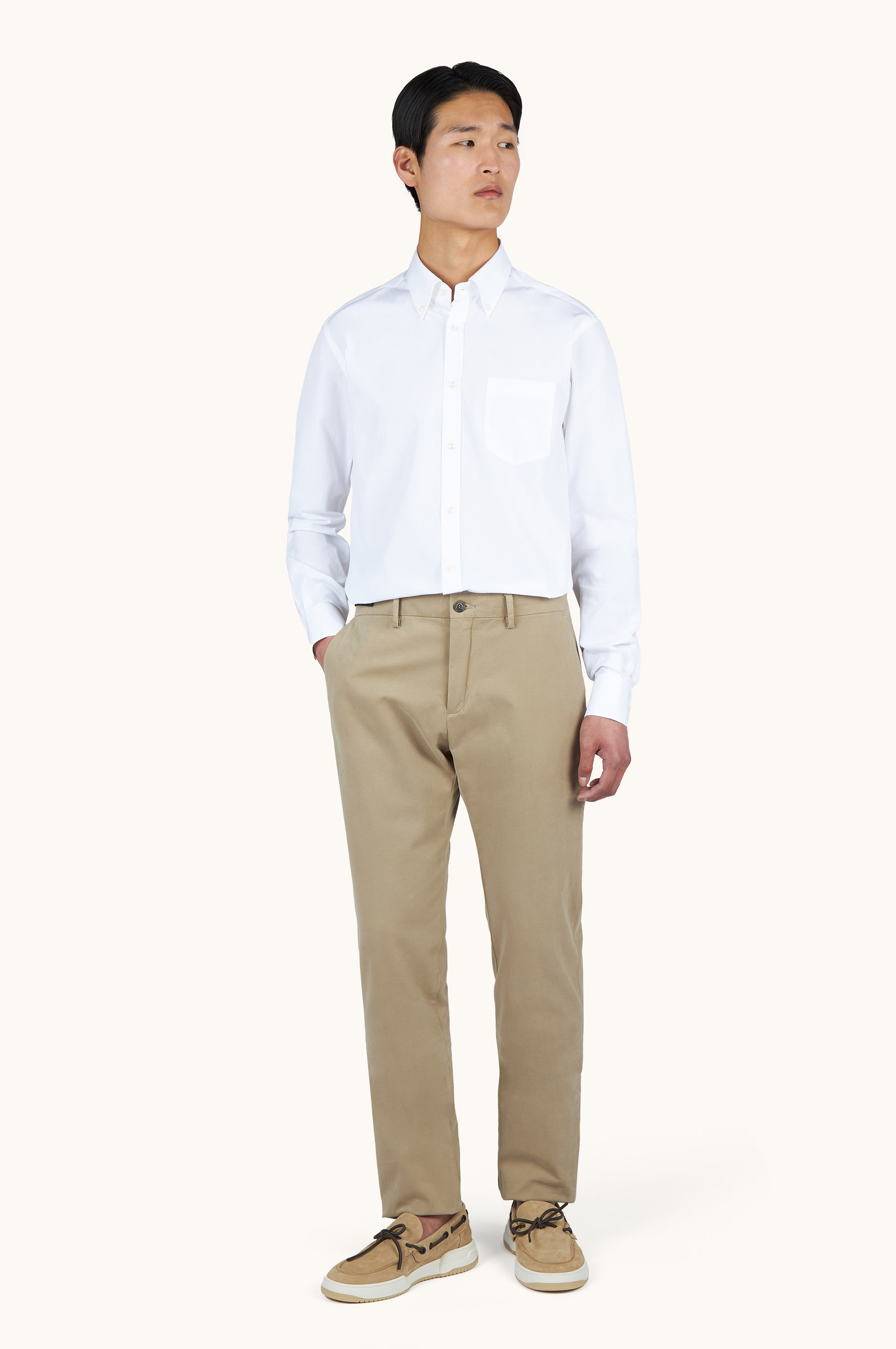 Cotton Poplin Shirt Soffio image number 2