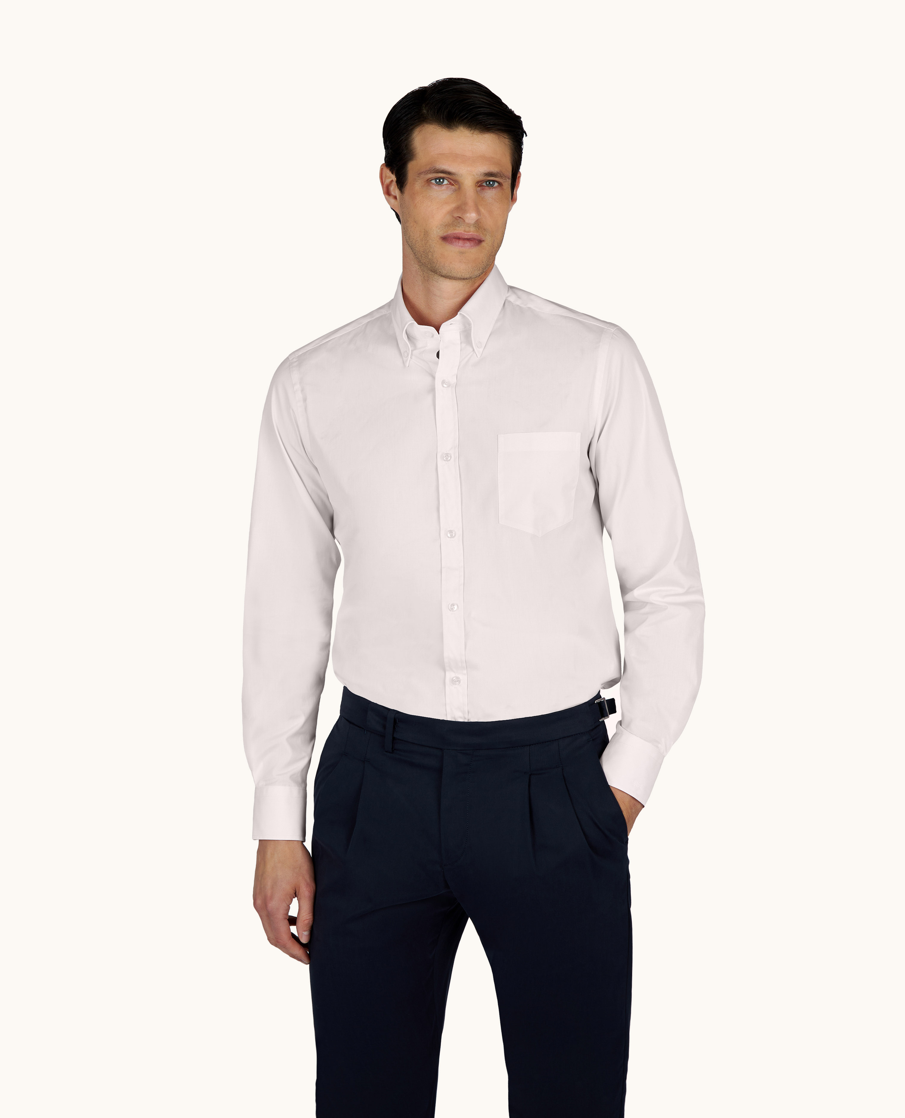 Cotton Poplin Shirt Soffio image number 0